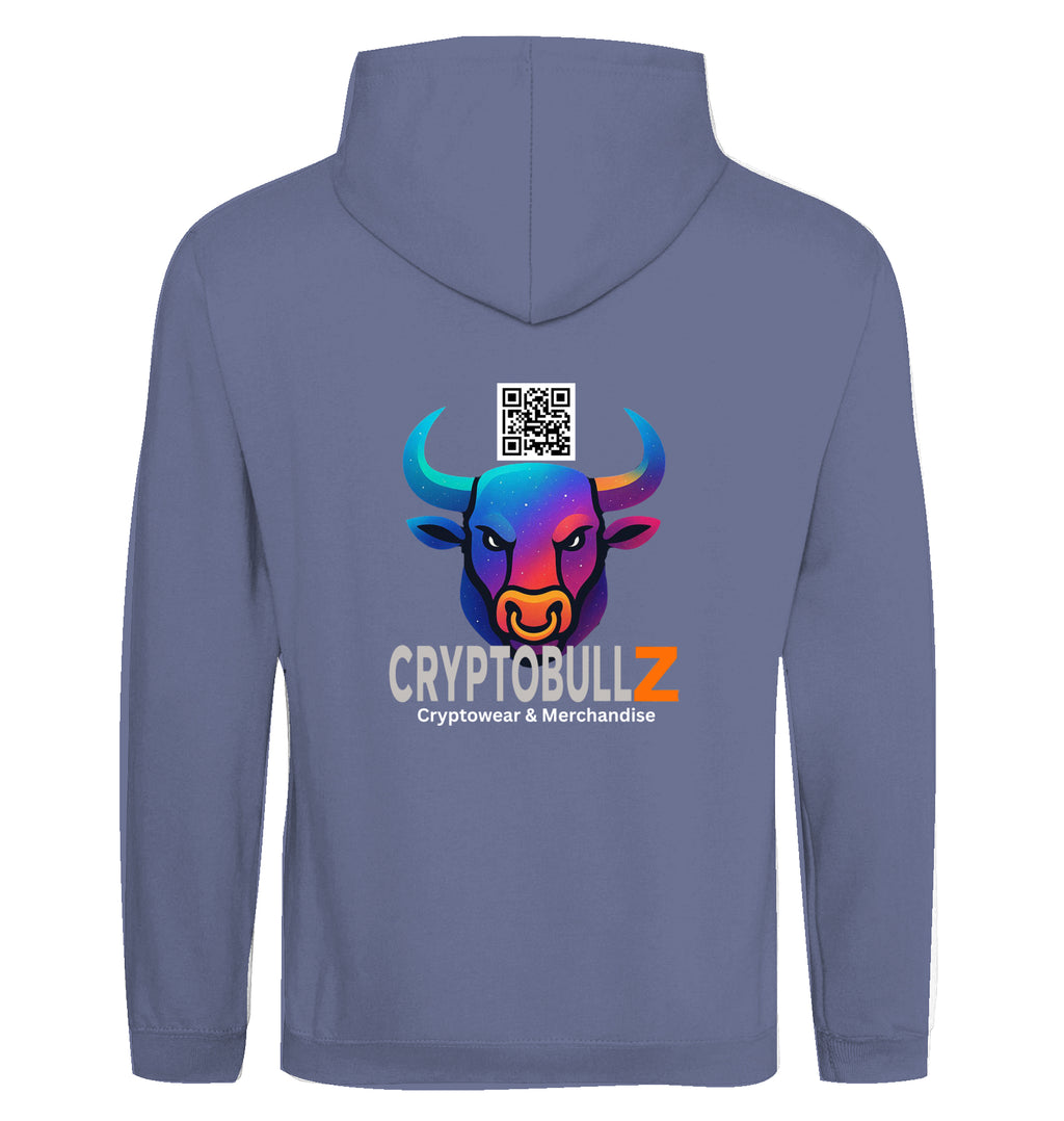 Bitcoin Wolf Cryptobullz Edition beidseitig bedruckt Hoodie