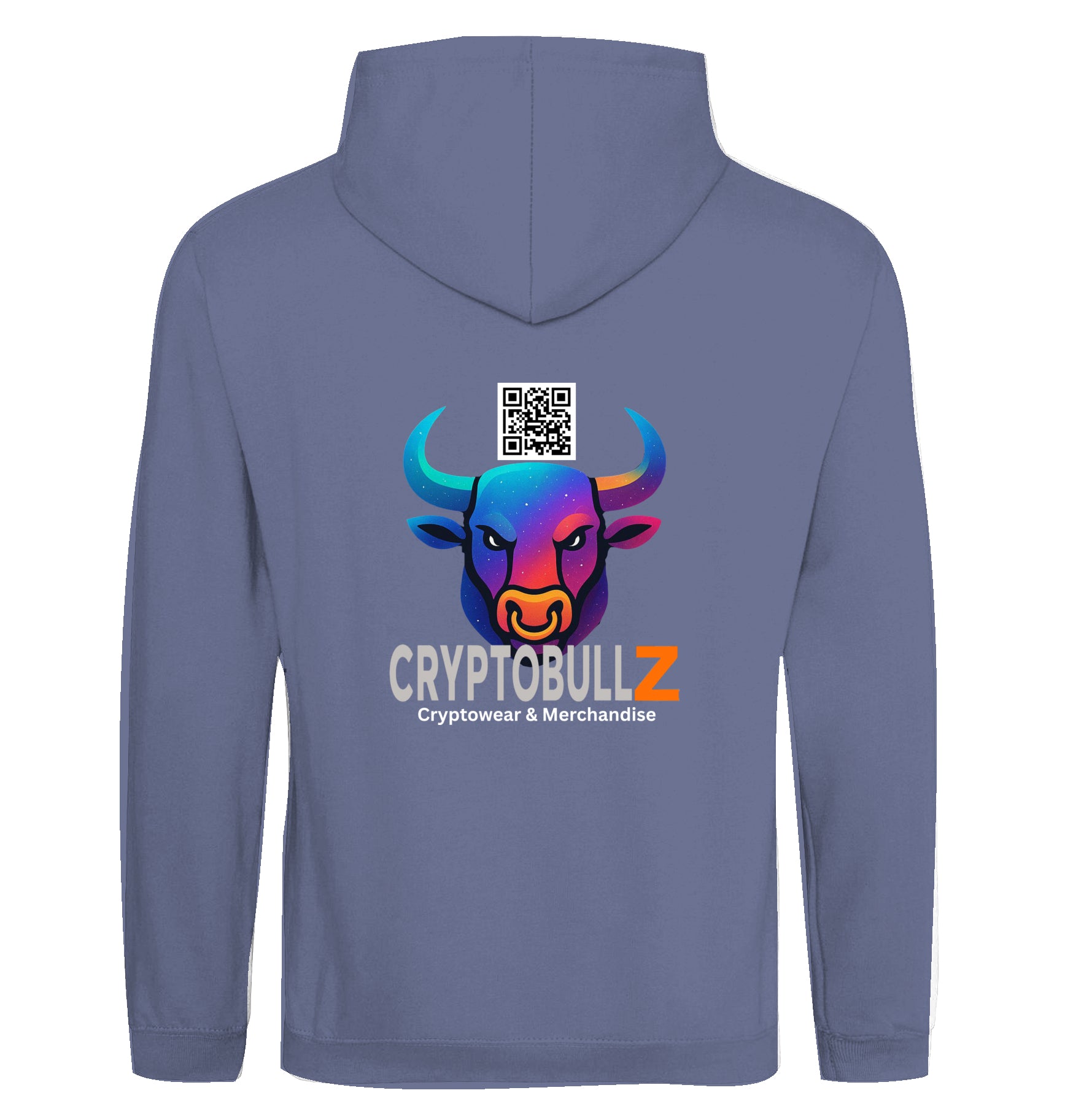 Bitcoin Wolf Cryptobullz Edition beidseitig bedruckt Hoodie