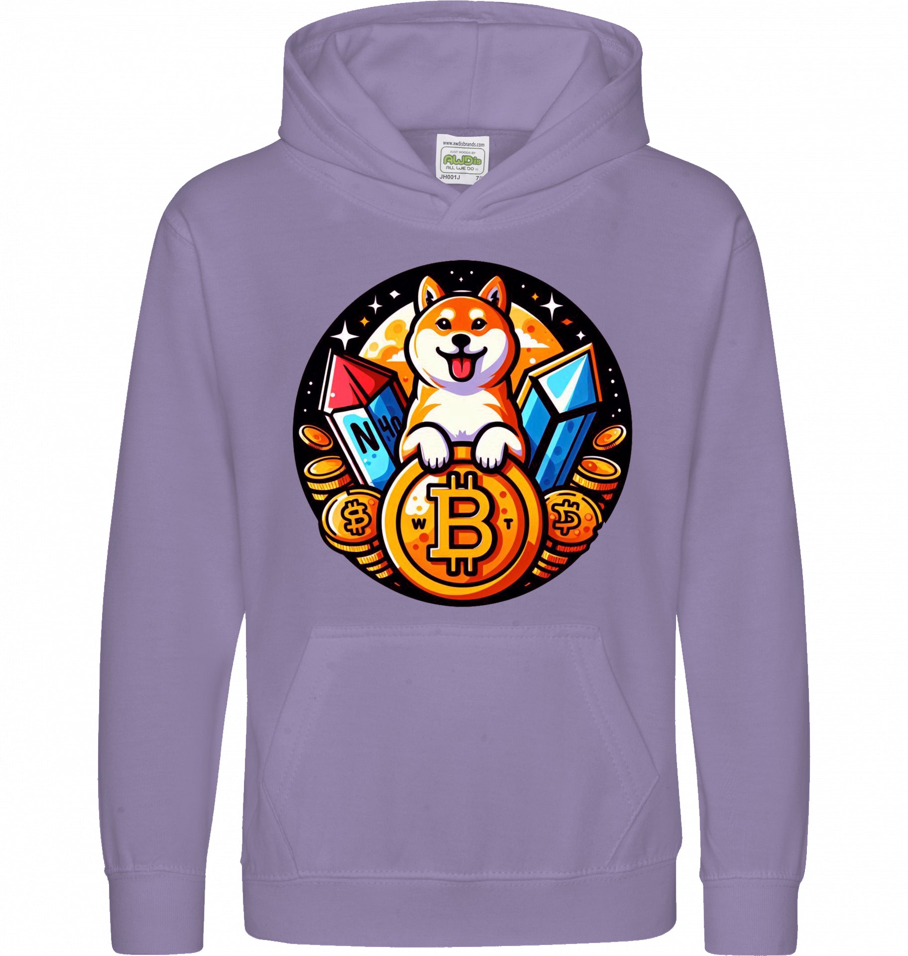 DOGE BTC Kids Hoodie