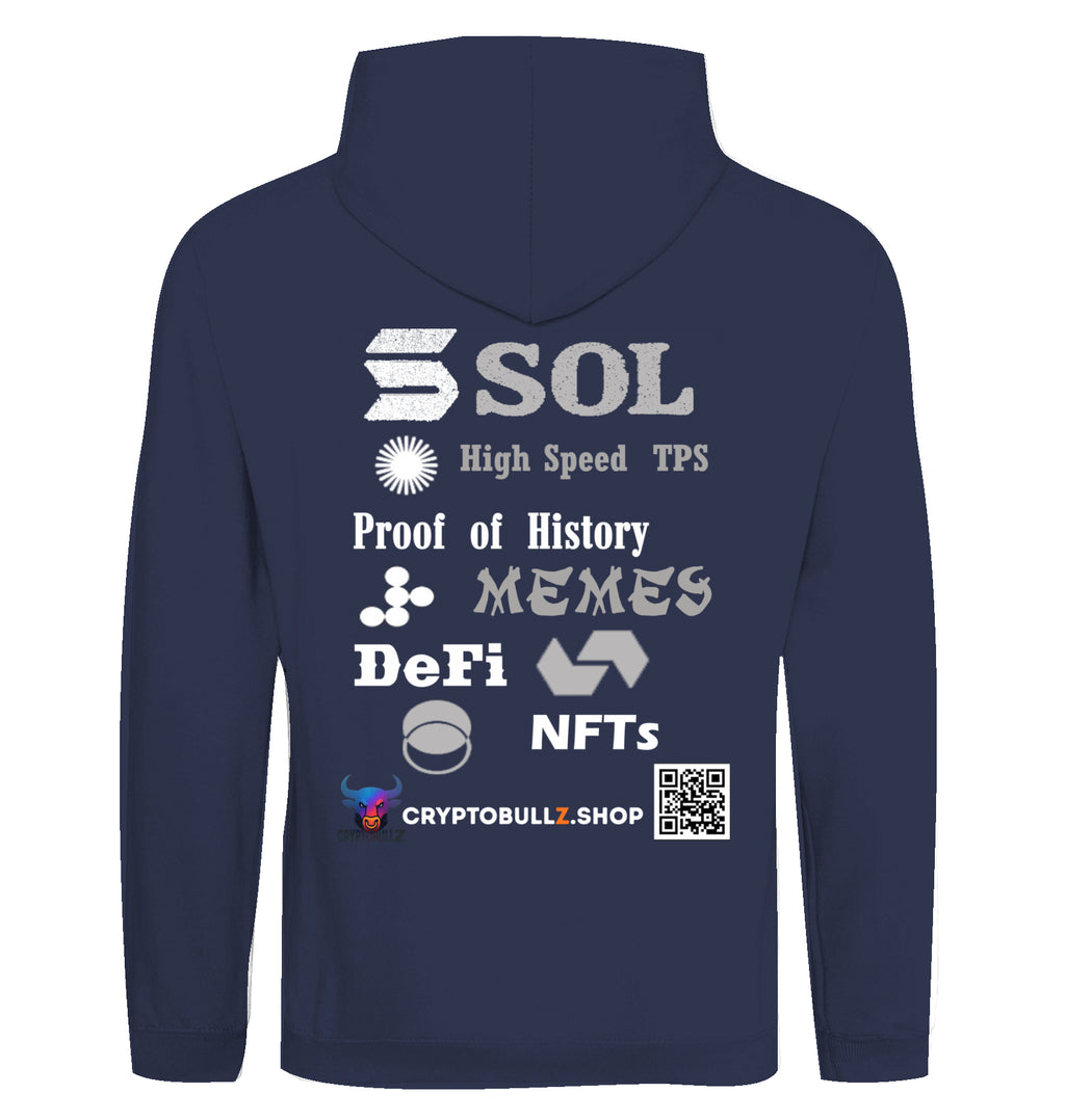 SOL Cryptobullz Hoodie beidseitig bedruckt