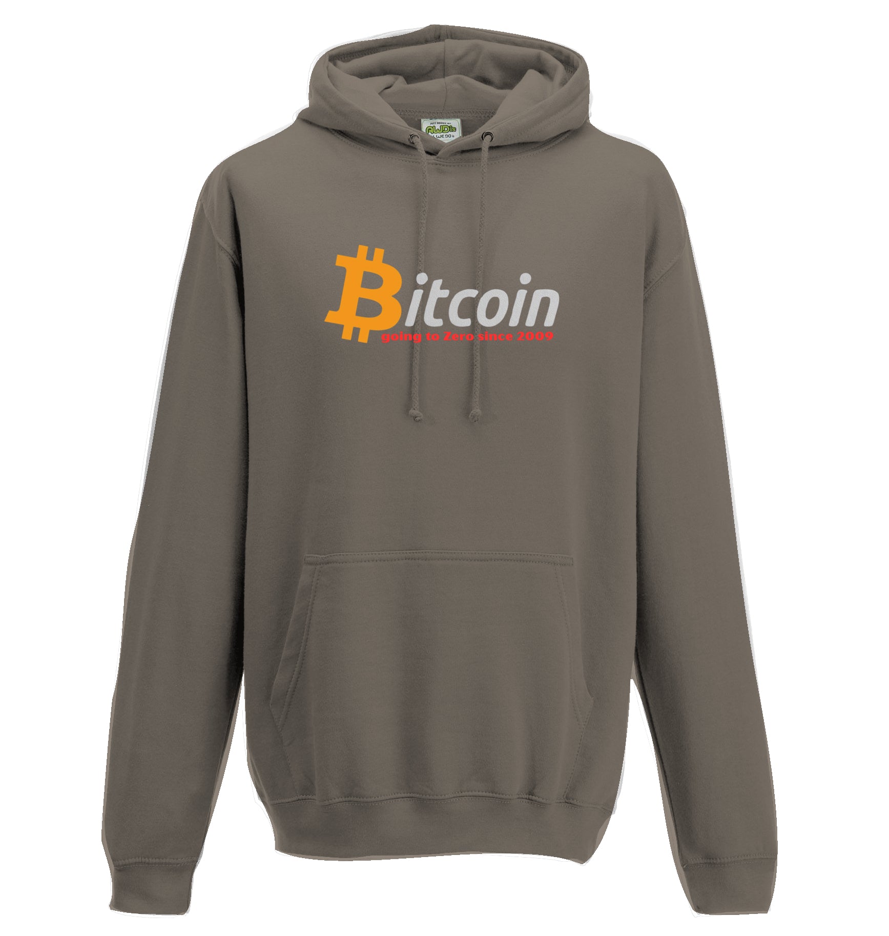 Bitcoin going to Zero Hoodie