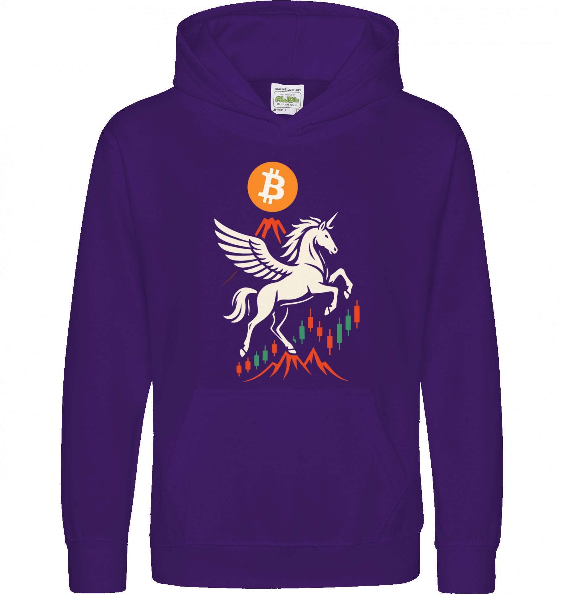 BTC Unicorn Kids Hoodie