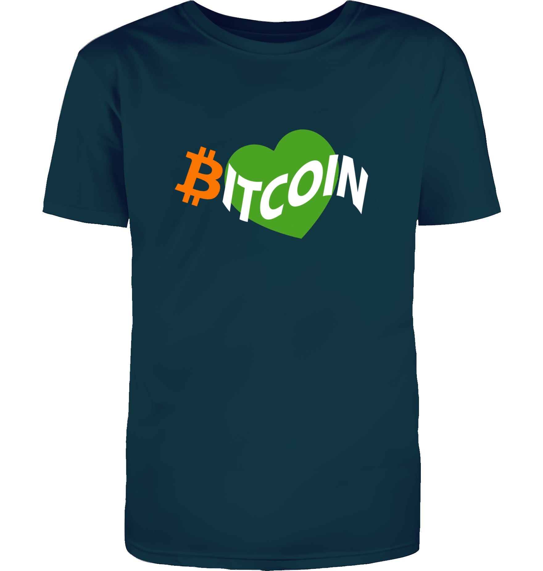 Bitcoin Heart T-Shirt