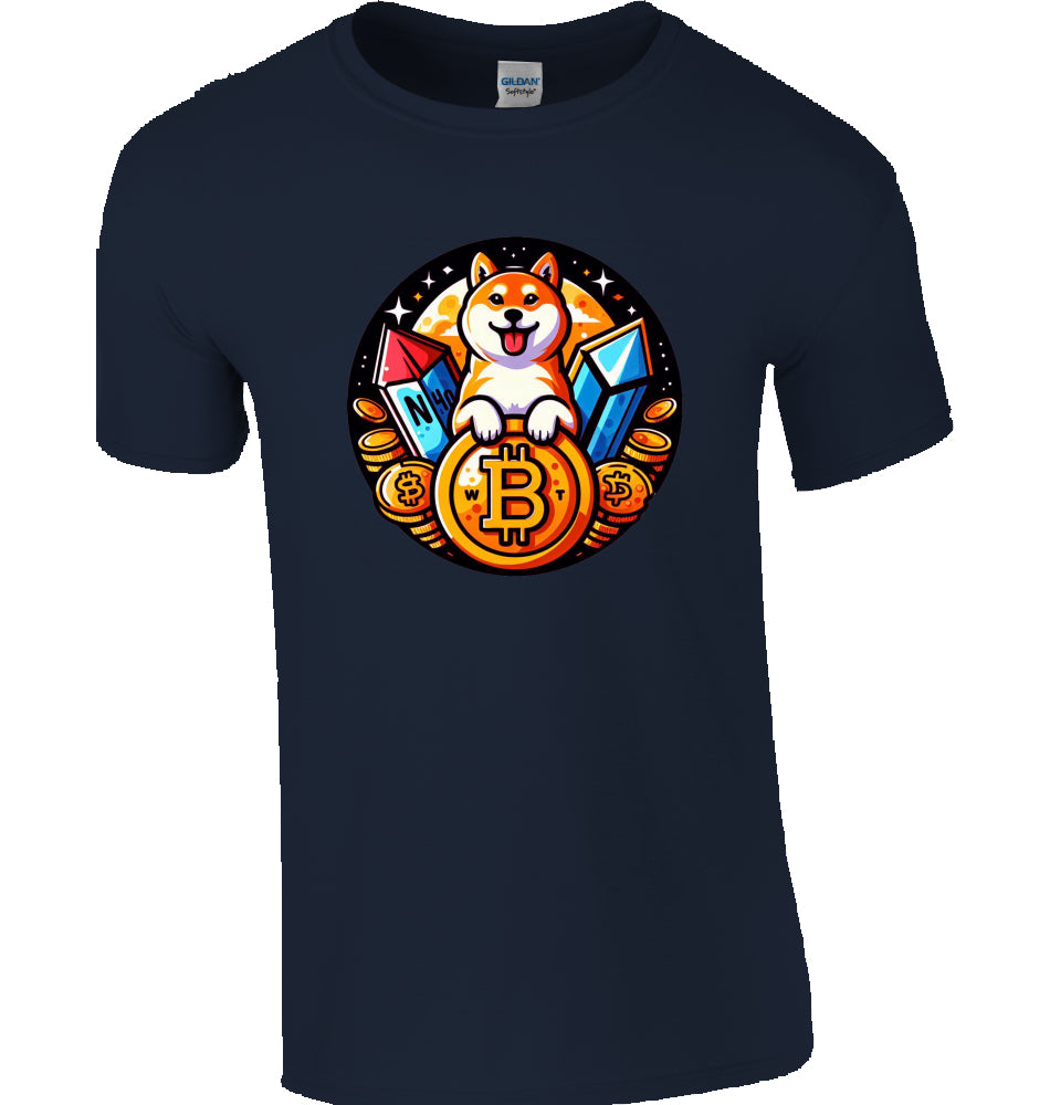 DOGE BTC Kids T-Shirt