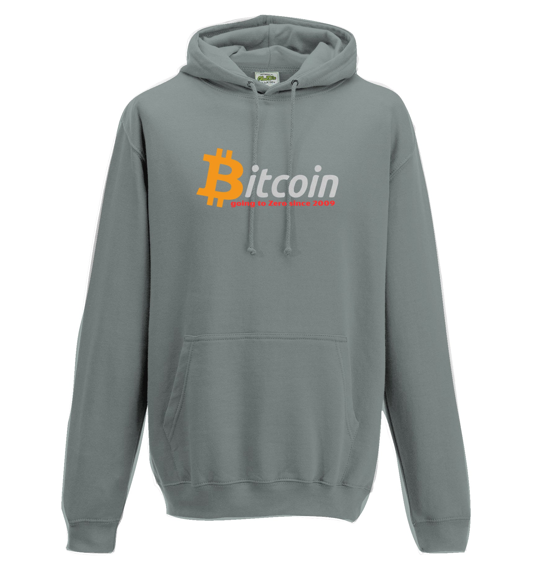 Bitcoin going to Zero Hoodie