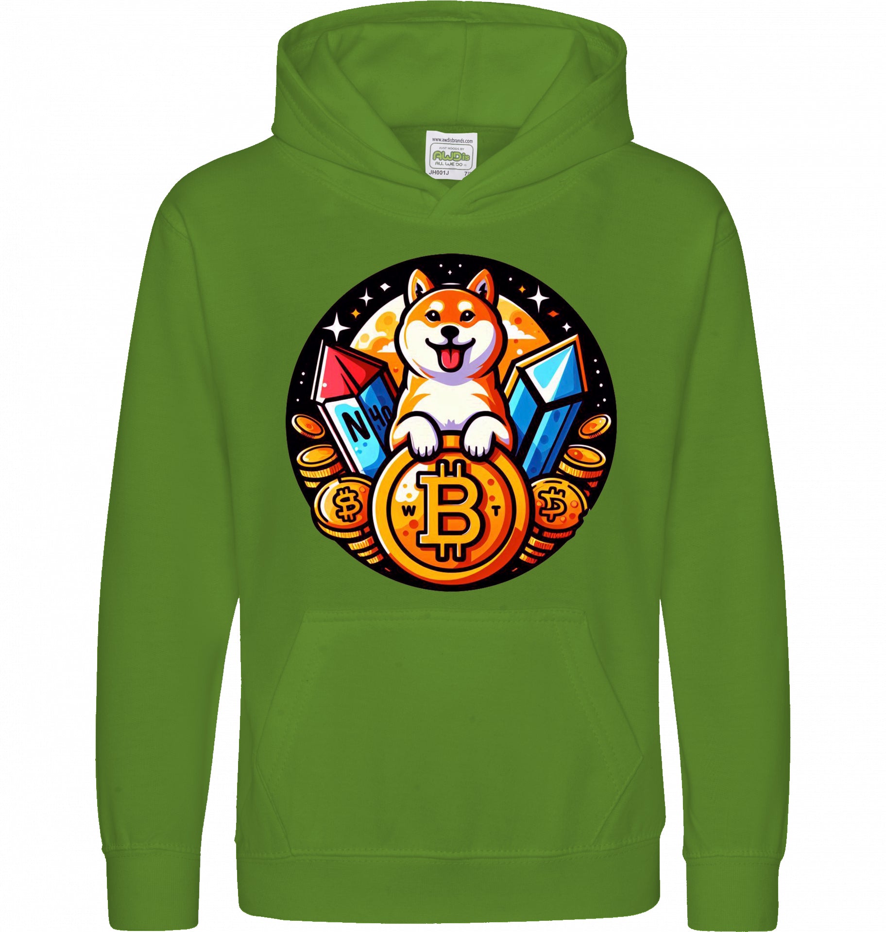 DOGE BTC Kids Hoodie
