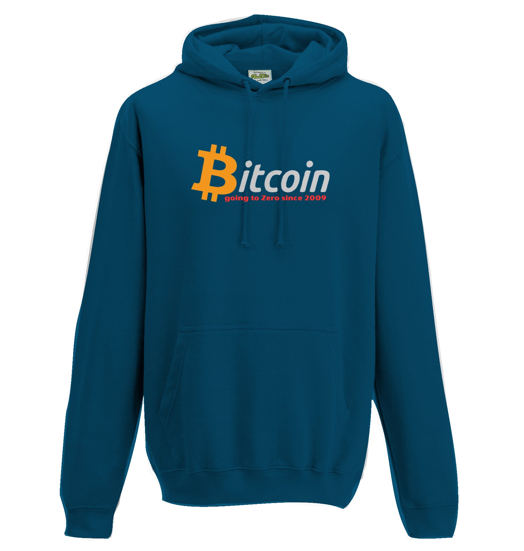 Bitcoin going to Zero Hoodie
