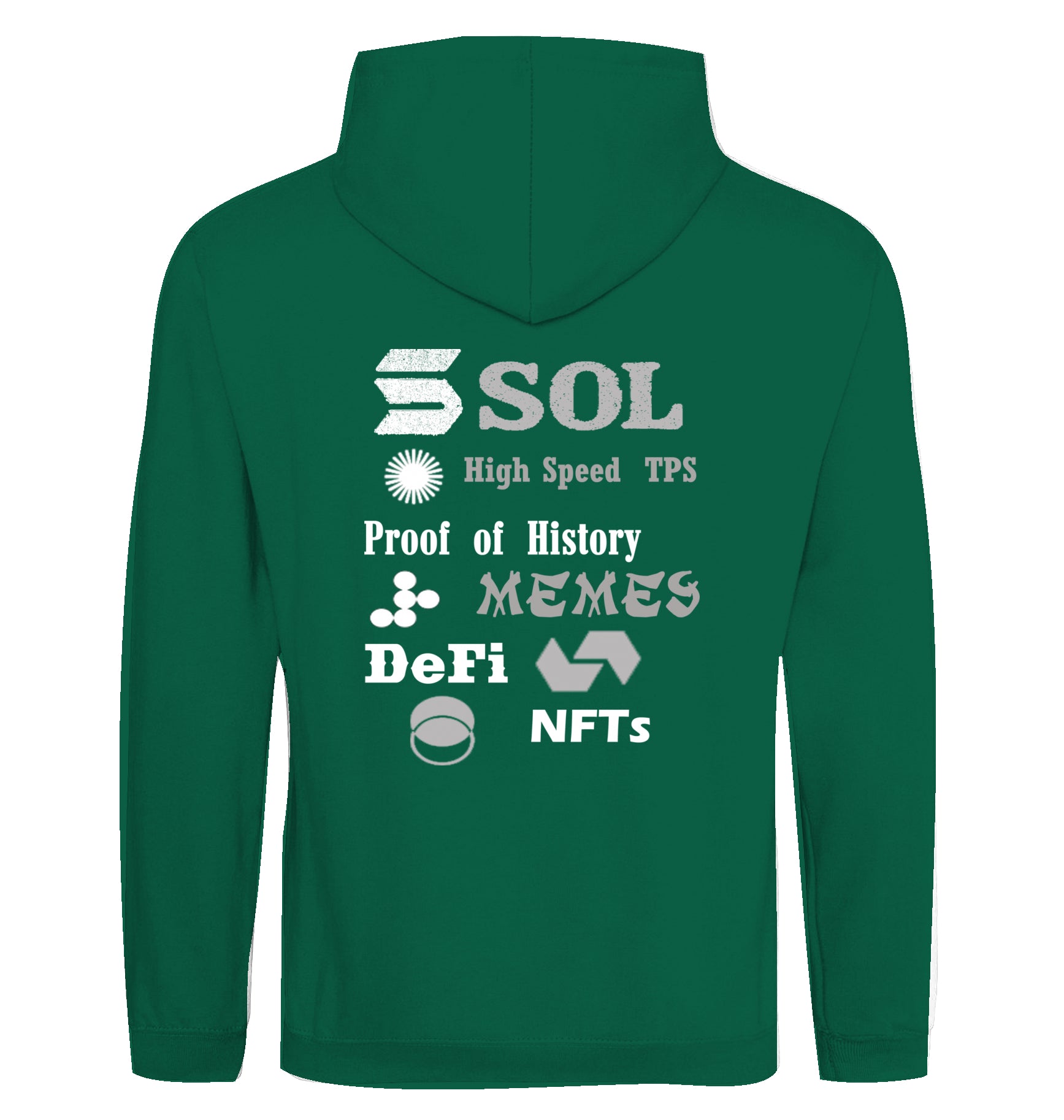 SOL Hoodie beidseitig bedruckt