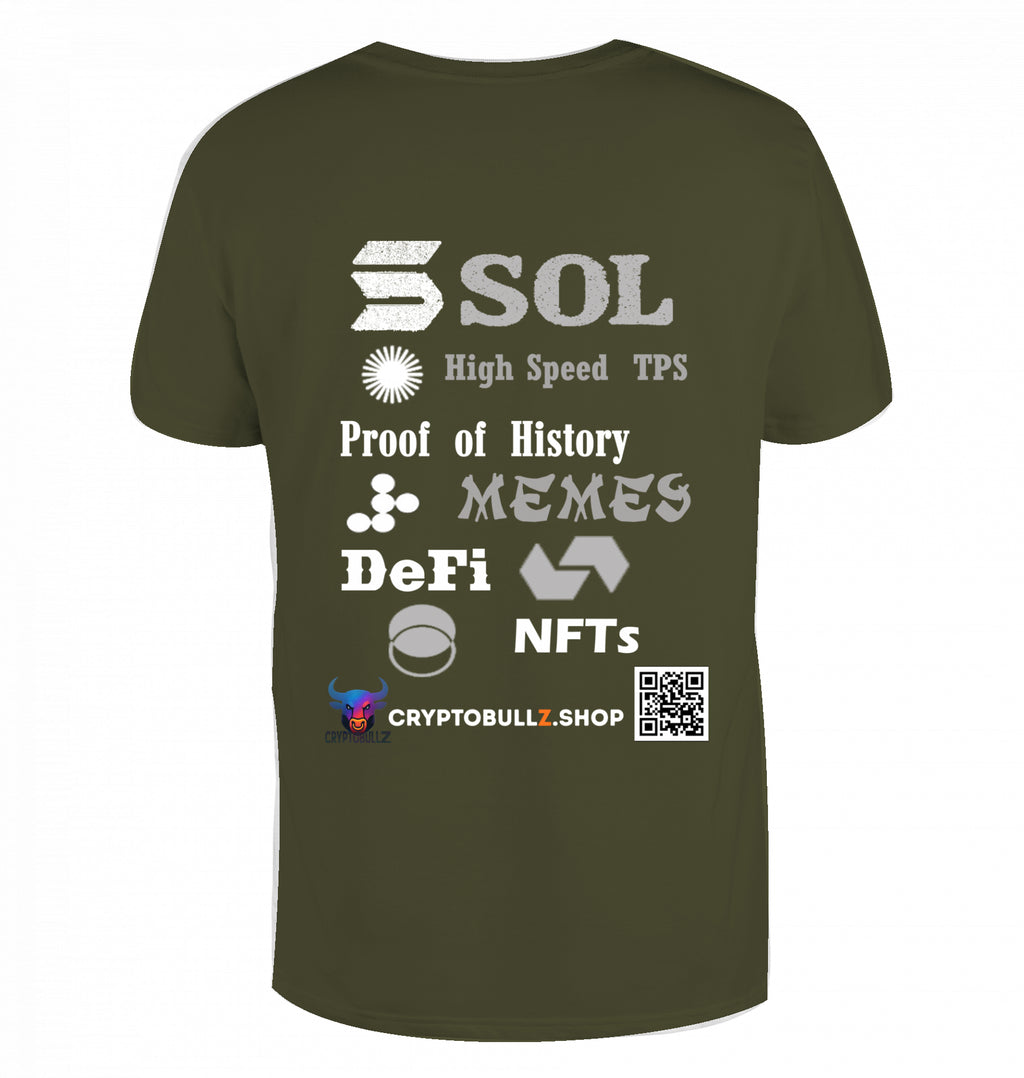 SOL Cryptobullz T-Shirt beidseitig bedruckt