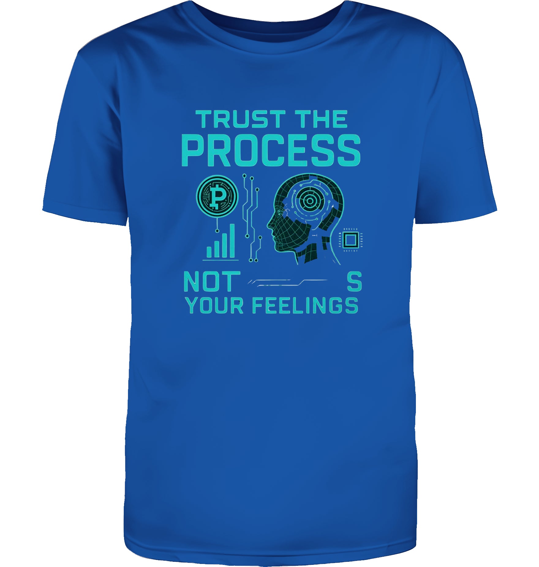Trust the Process Cryptobullz T-Shirt beidseitig bedruckt