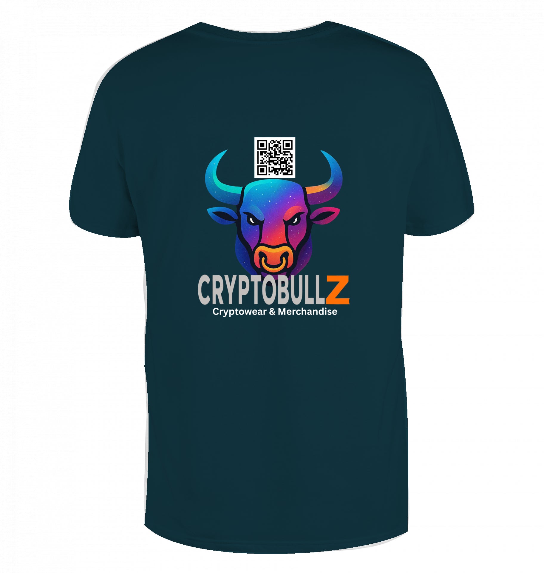 Crypto is Future Cryptobullz Edition beidsetig bedruckt T-Shirt