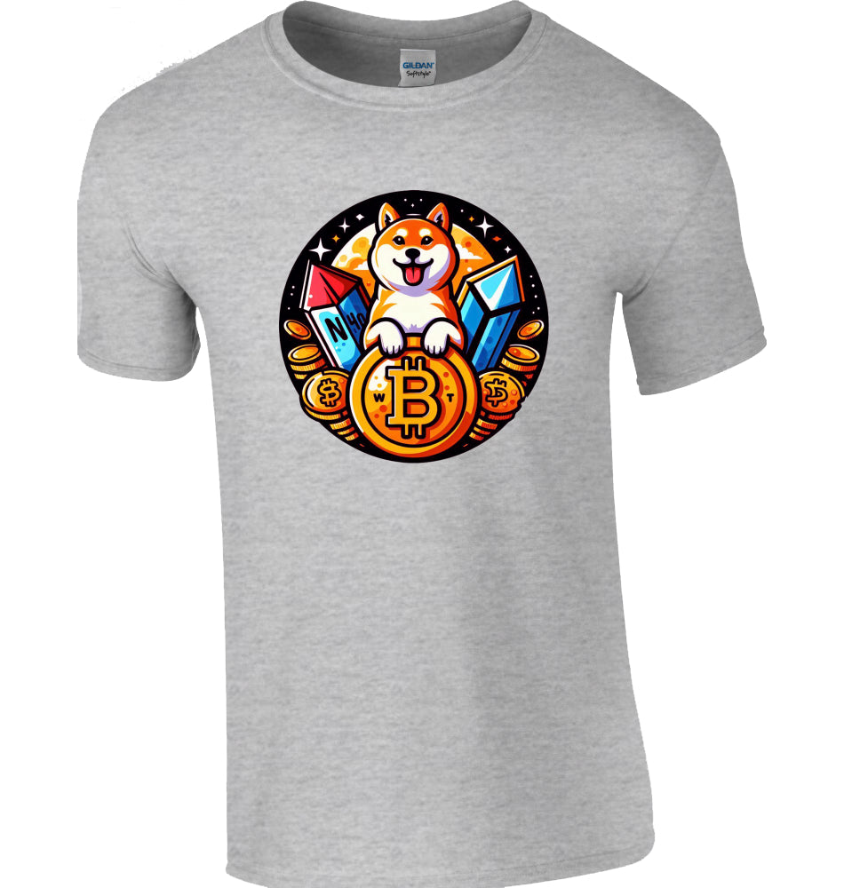 DOGE BTC Kids T-Shirt