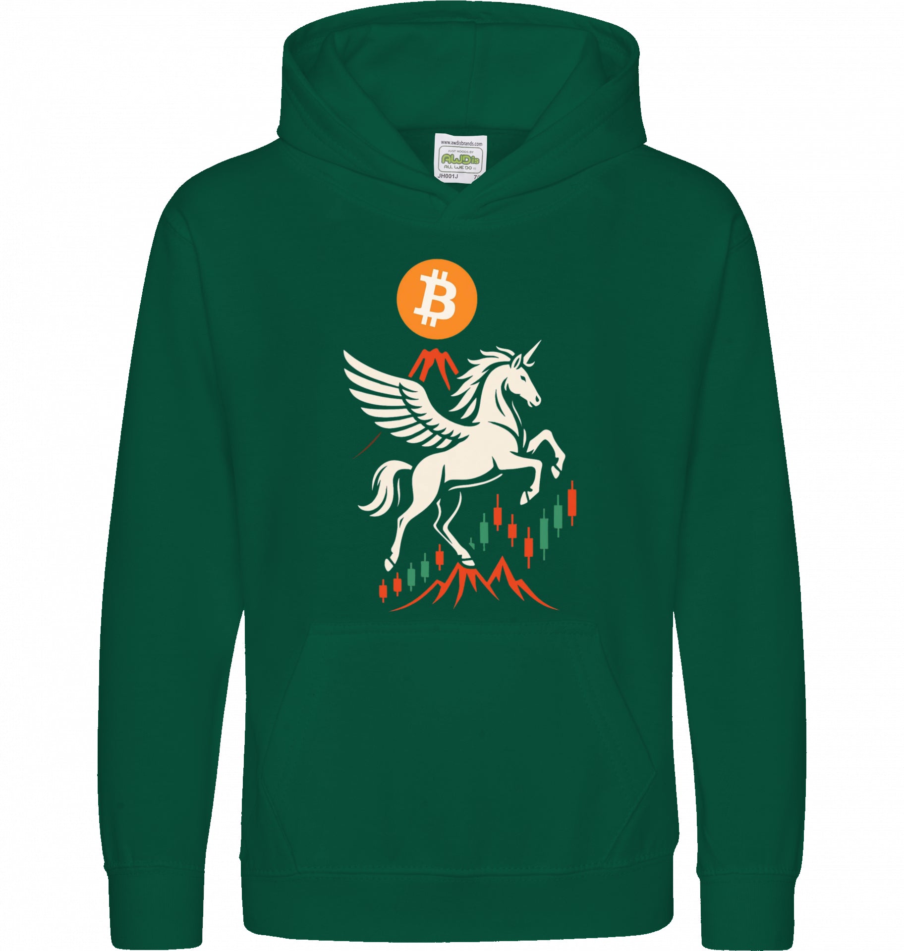 BTC Unicorn Kids Hoodie