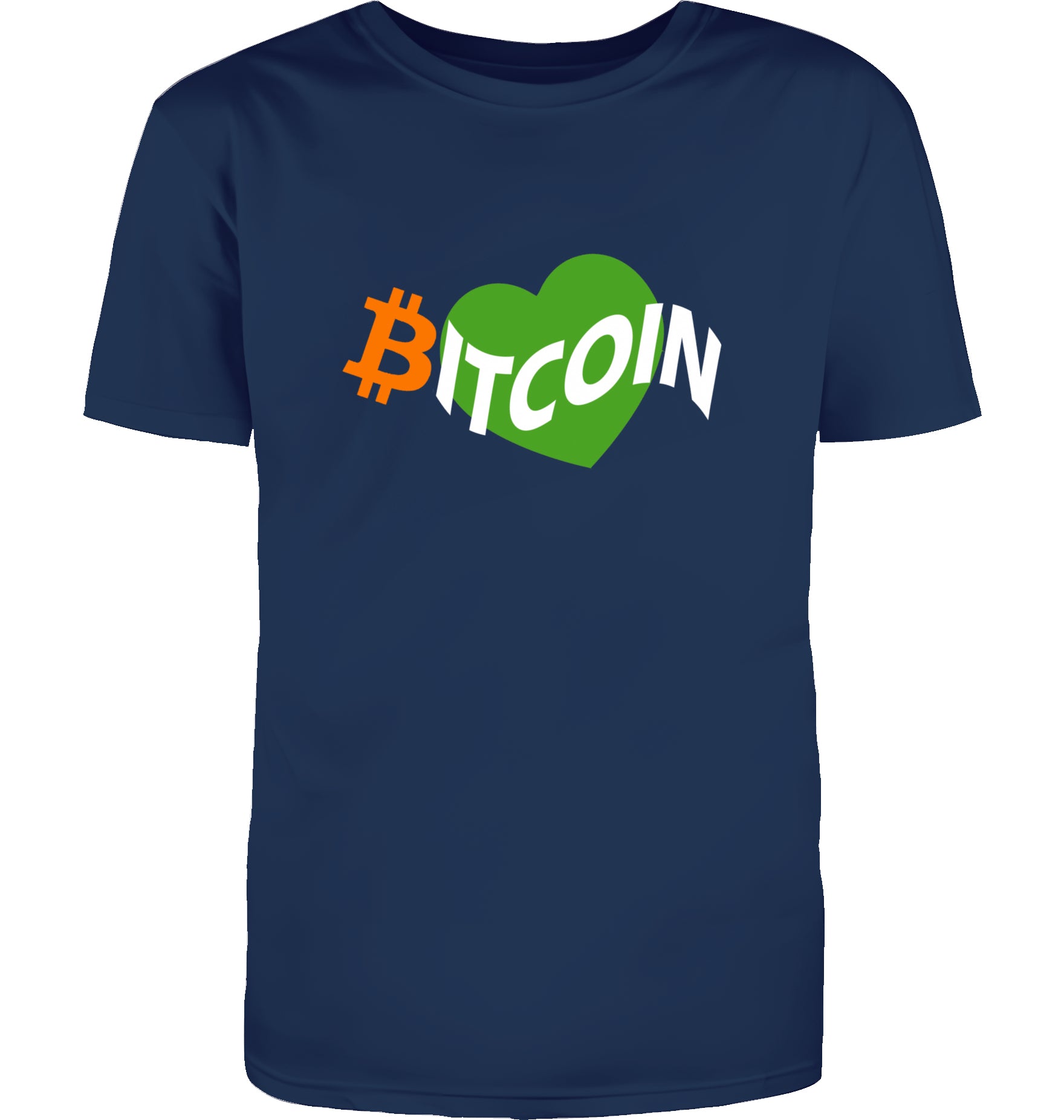 Bitcoin Heart T-Shirt