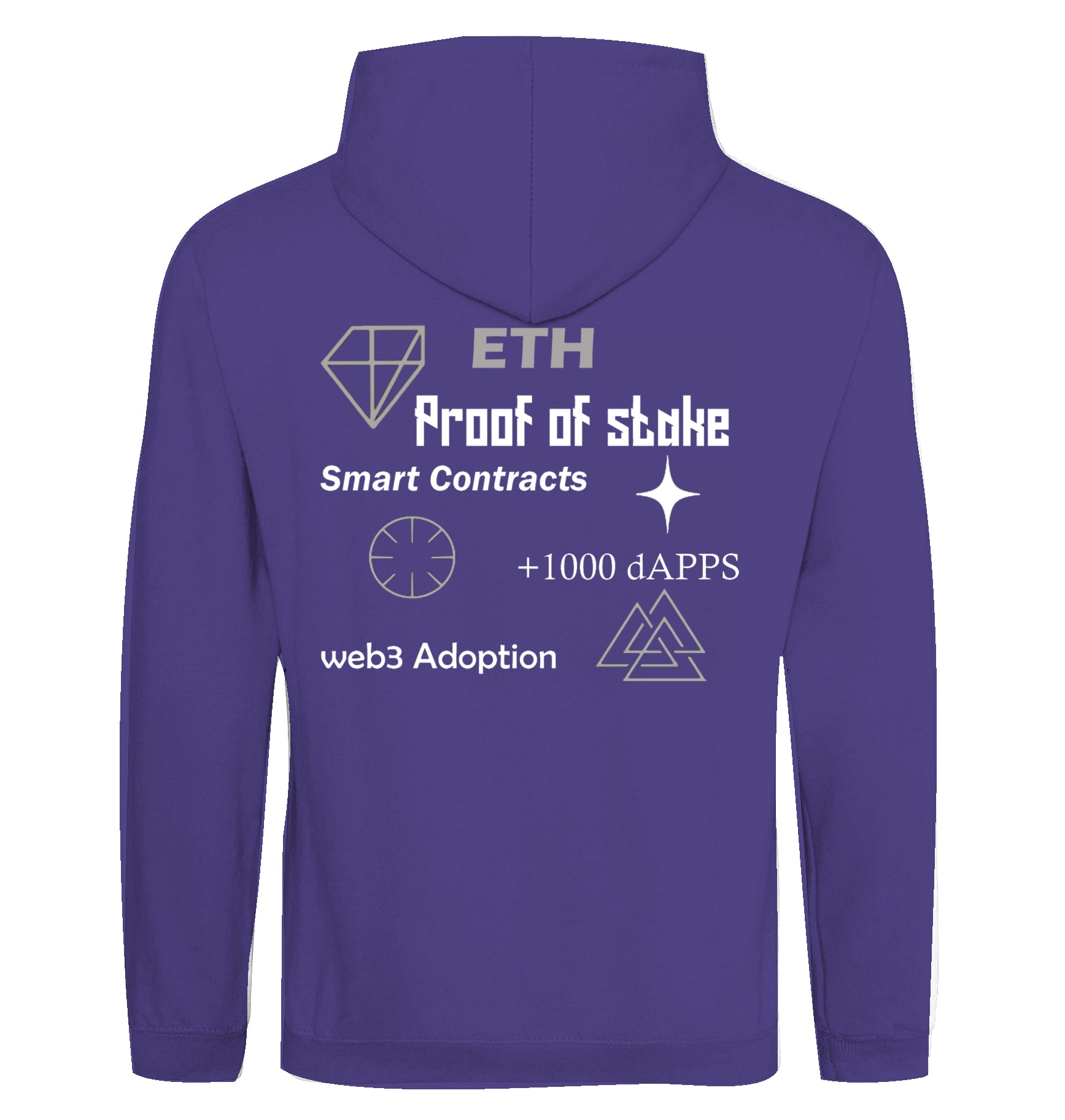 ETH Hoodie beidseitig bedruckt