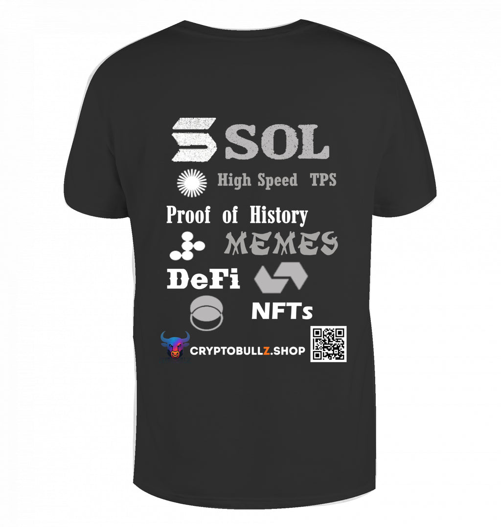 SOL Cryptobullz T-Shirt beidseitig bedruckt