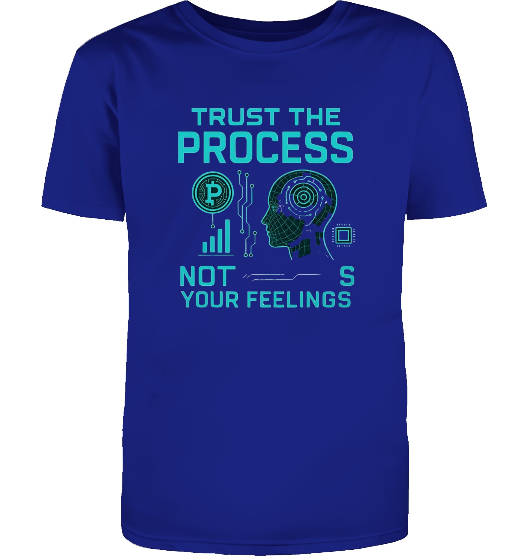 Trust the Process Cryptobullz T-Shirt beidseitig bedruckt