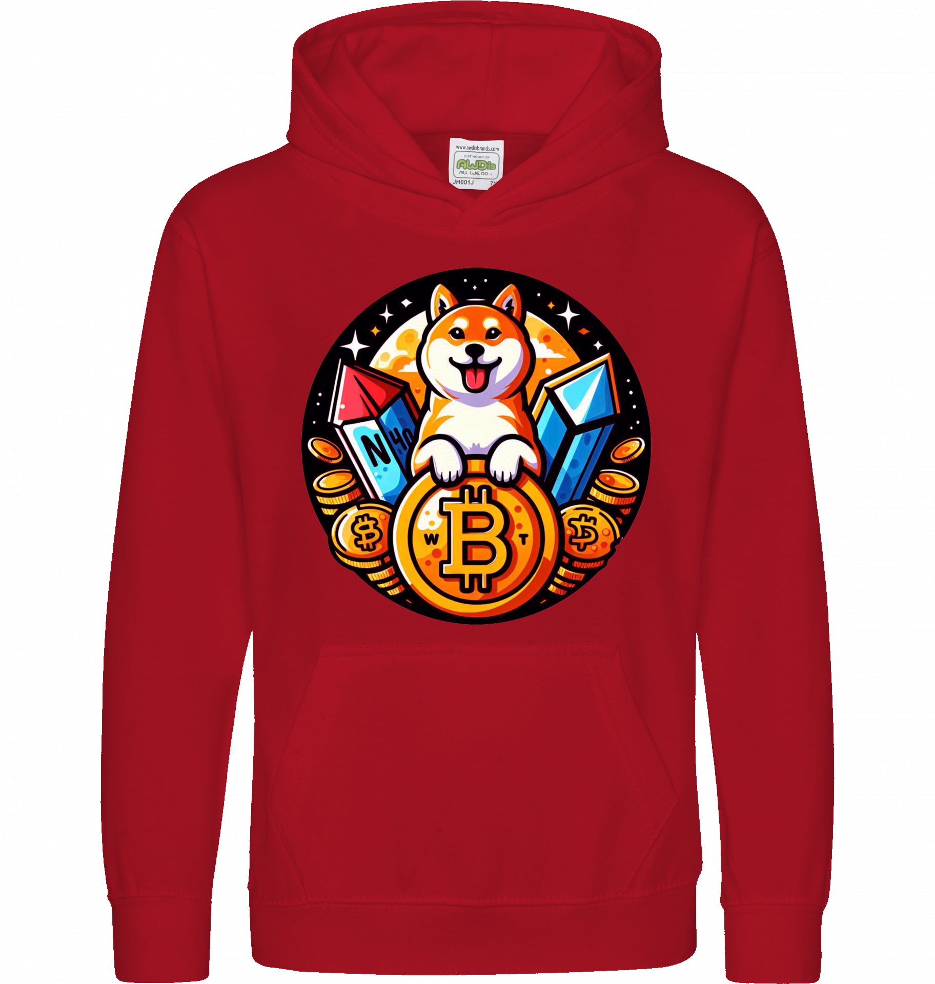 DOGE BTC Kids Hoodie
