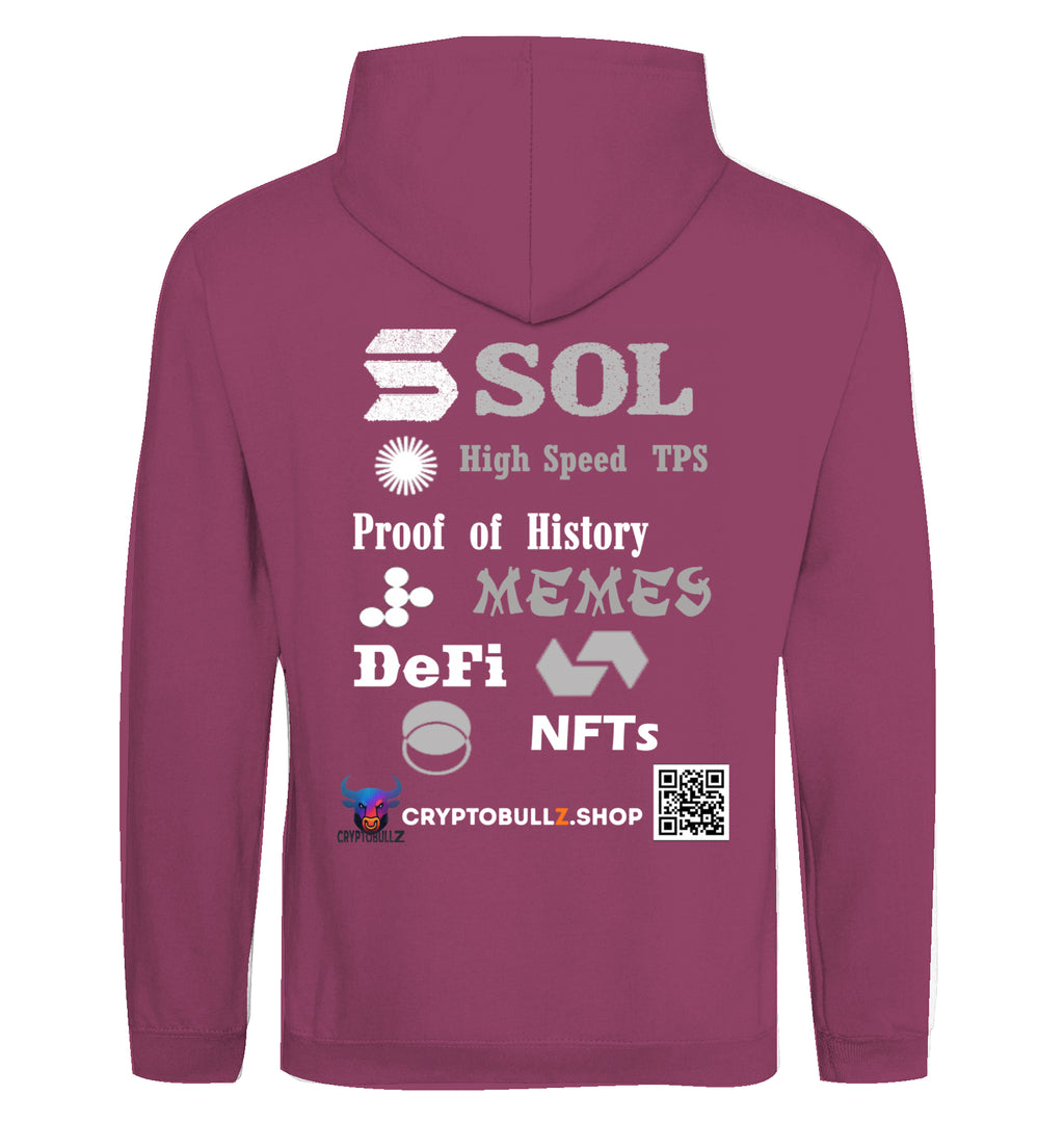 SOL Cryptobullz Hoodie beidseitig bedruckt