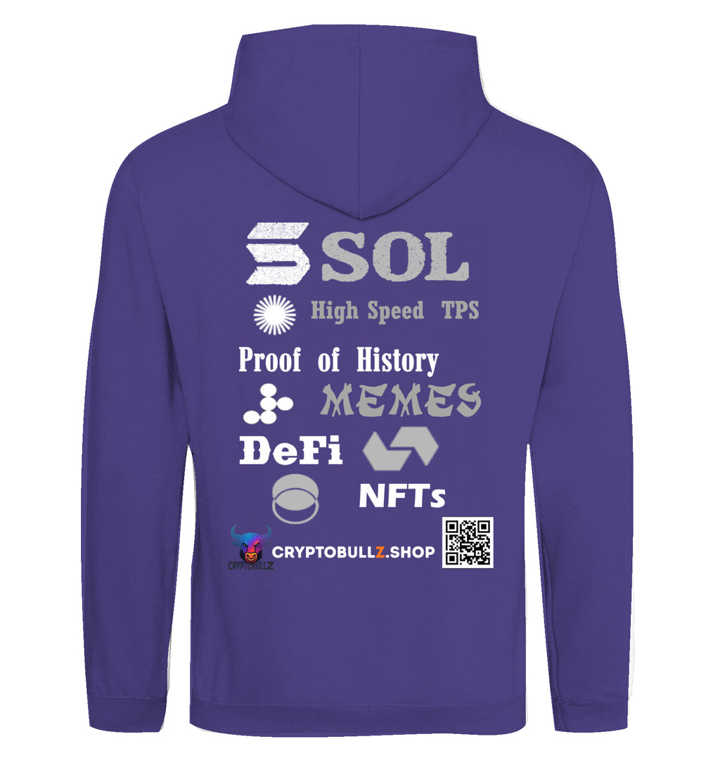 SOL Cryptobullz Hoodie beidseitig bedruckt