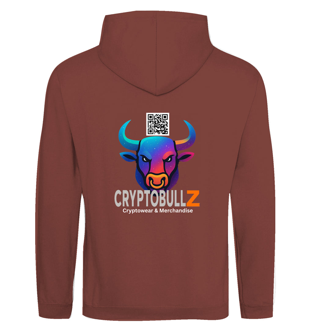 Bitcoin Wolf Cryptobullz Edition beidseitig bedruckt Hoodie