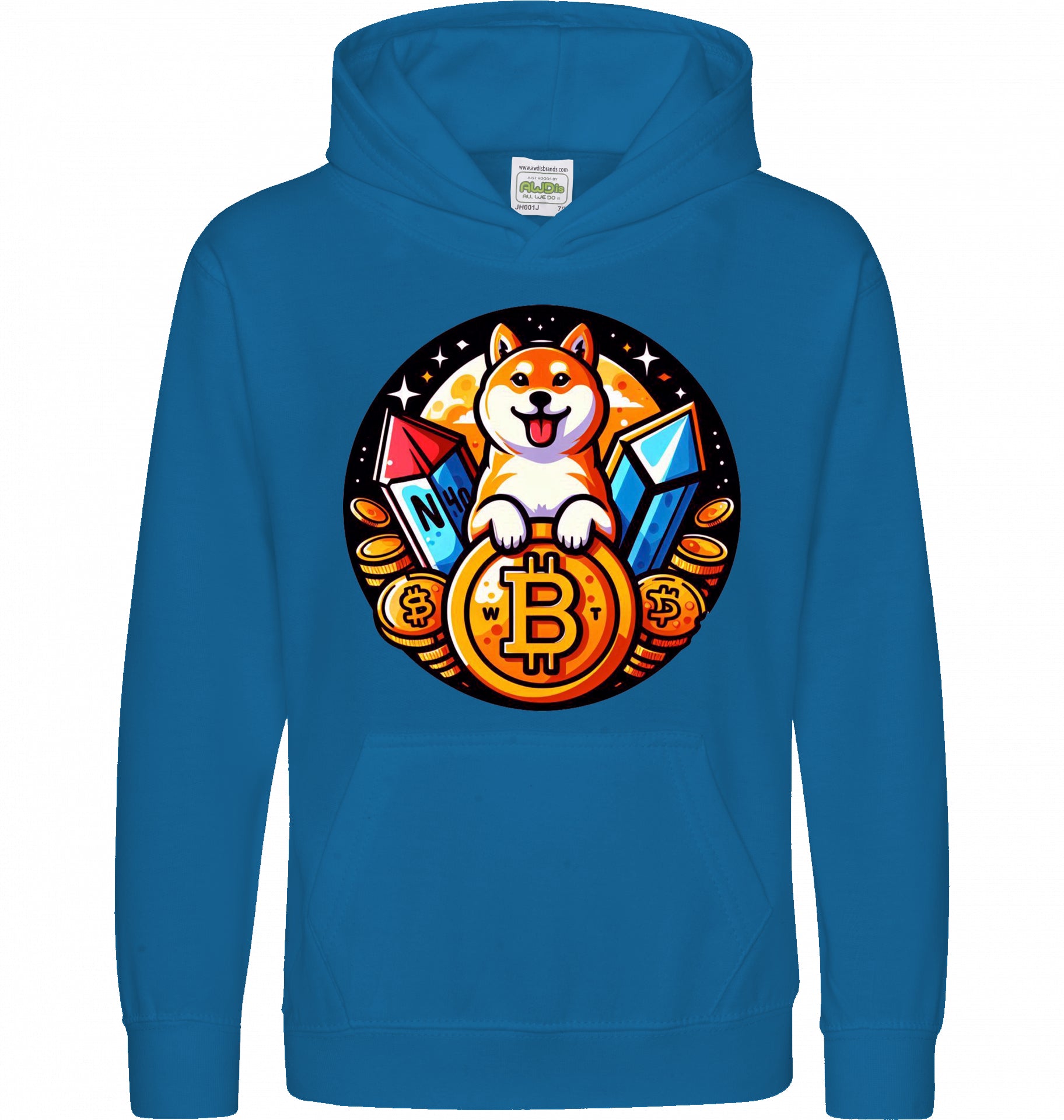 DOGE BTC Kids Hoodie