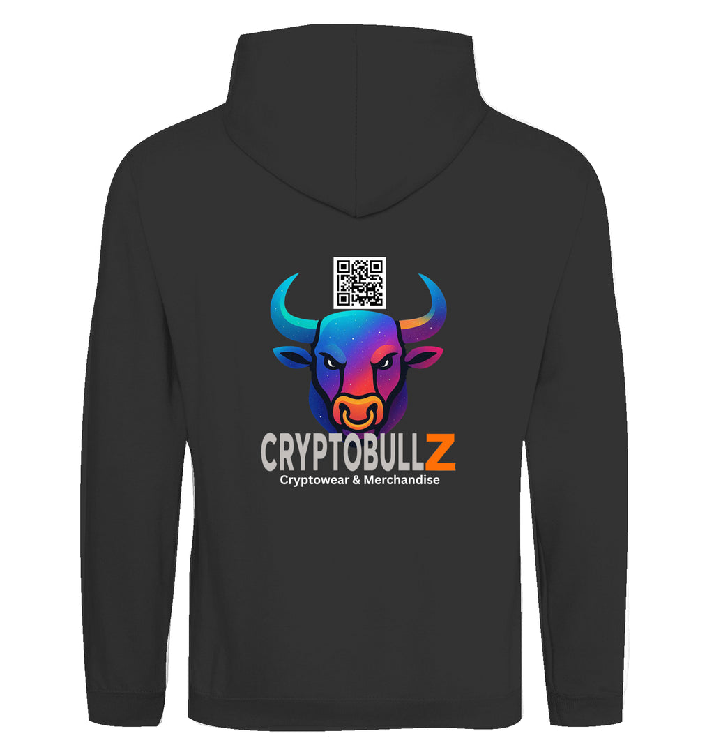Bitcoin Wolf Cryptobullz Edition beidseitig bedruckt Hoodie
