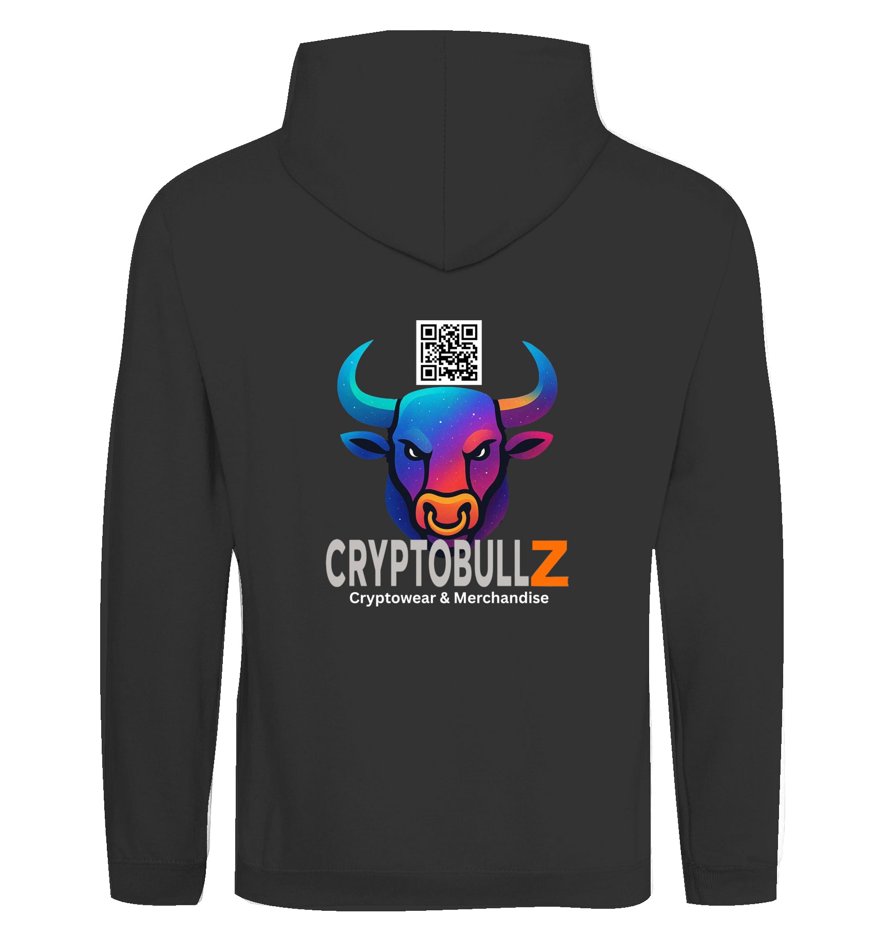 Bitcoin Wolf Cryptobullz Edition beidseitig bedruckt Hoodie