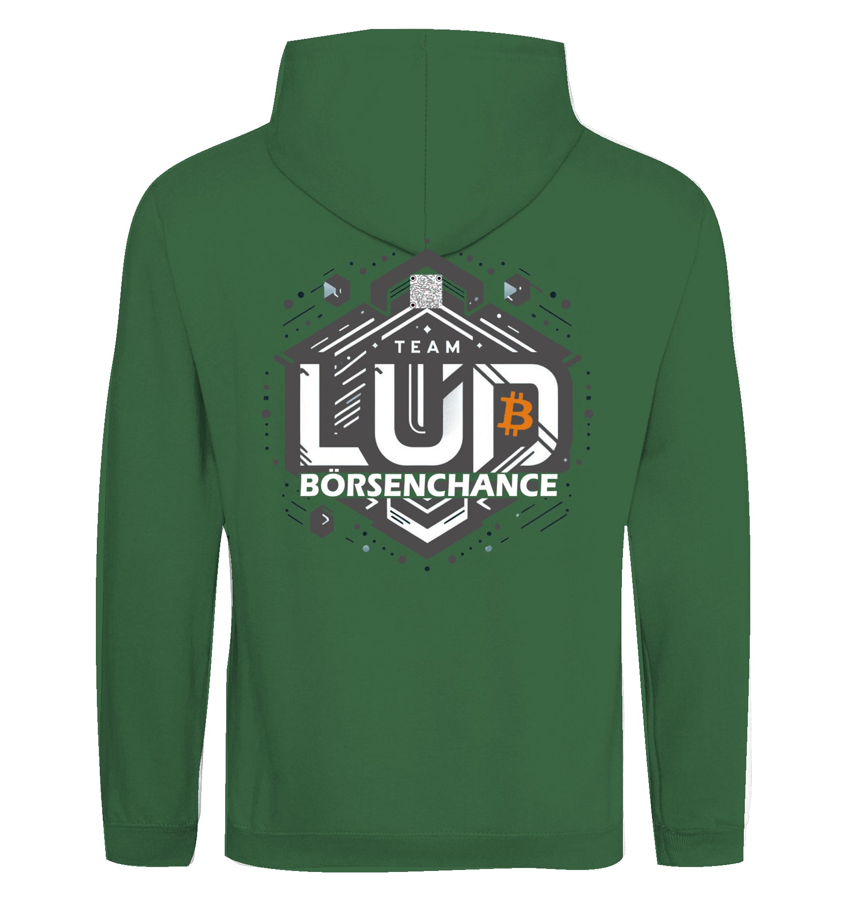 Bitcoin Hoodie LUD Edition beidseitig bedruckt