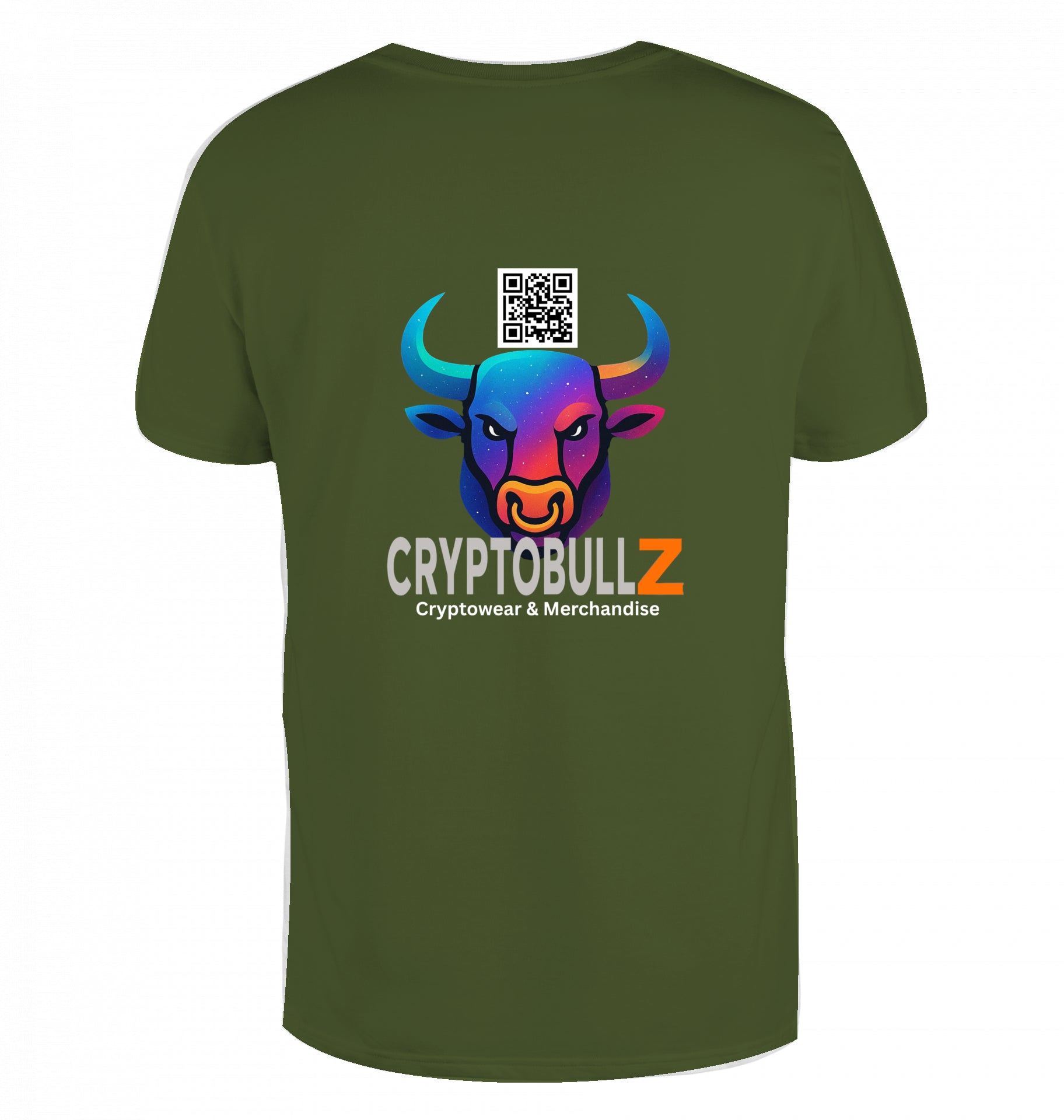 Crypto is Future Cryptobullz Edition beidsetig bedruckt T-Shirt