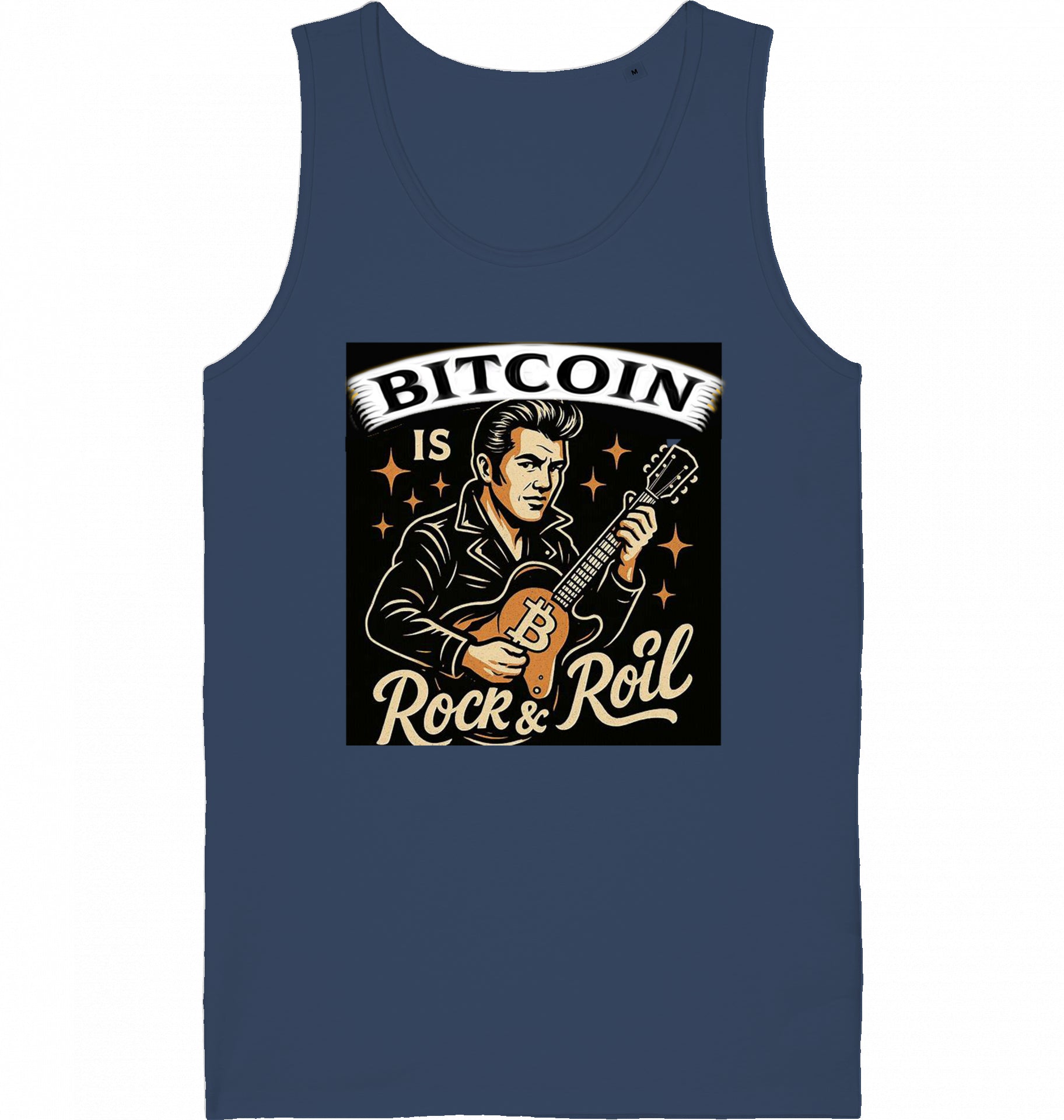 Bitcoin Rock n Roll Tanktop