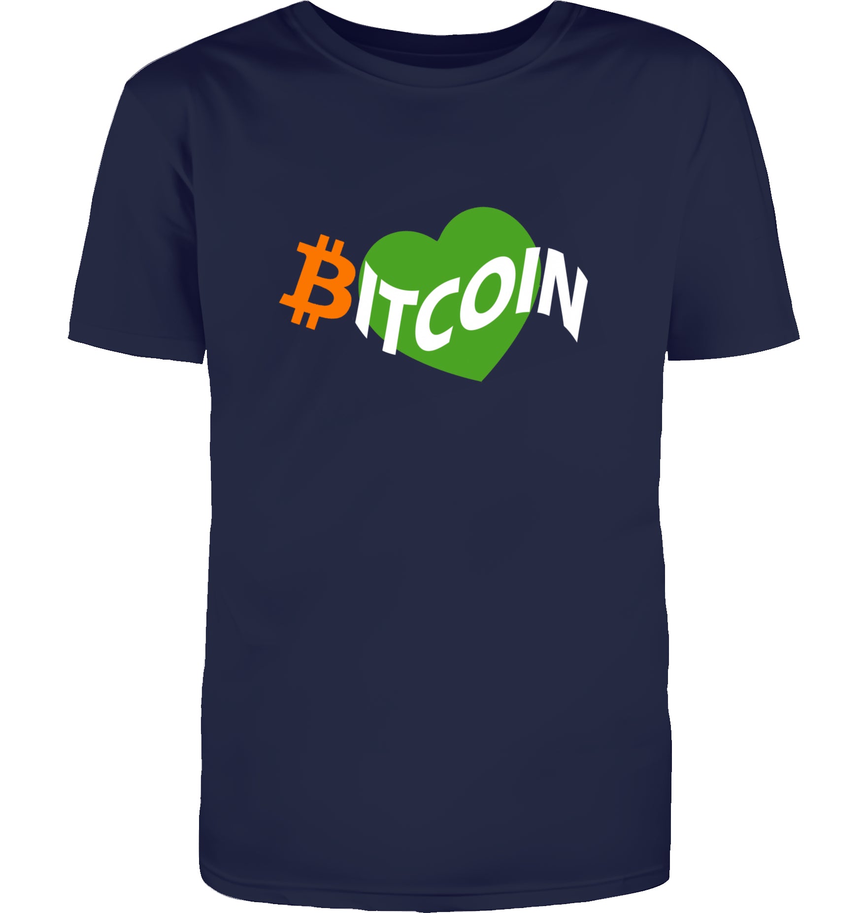 Bitcoin Heart T-Shirt
