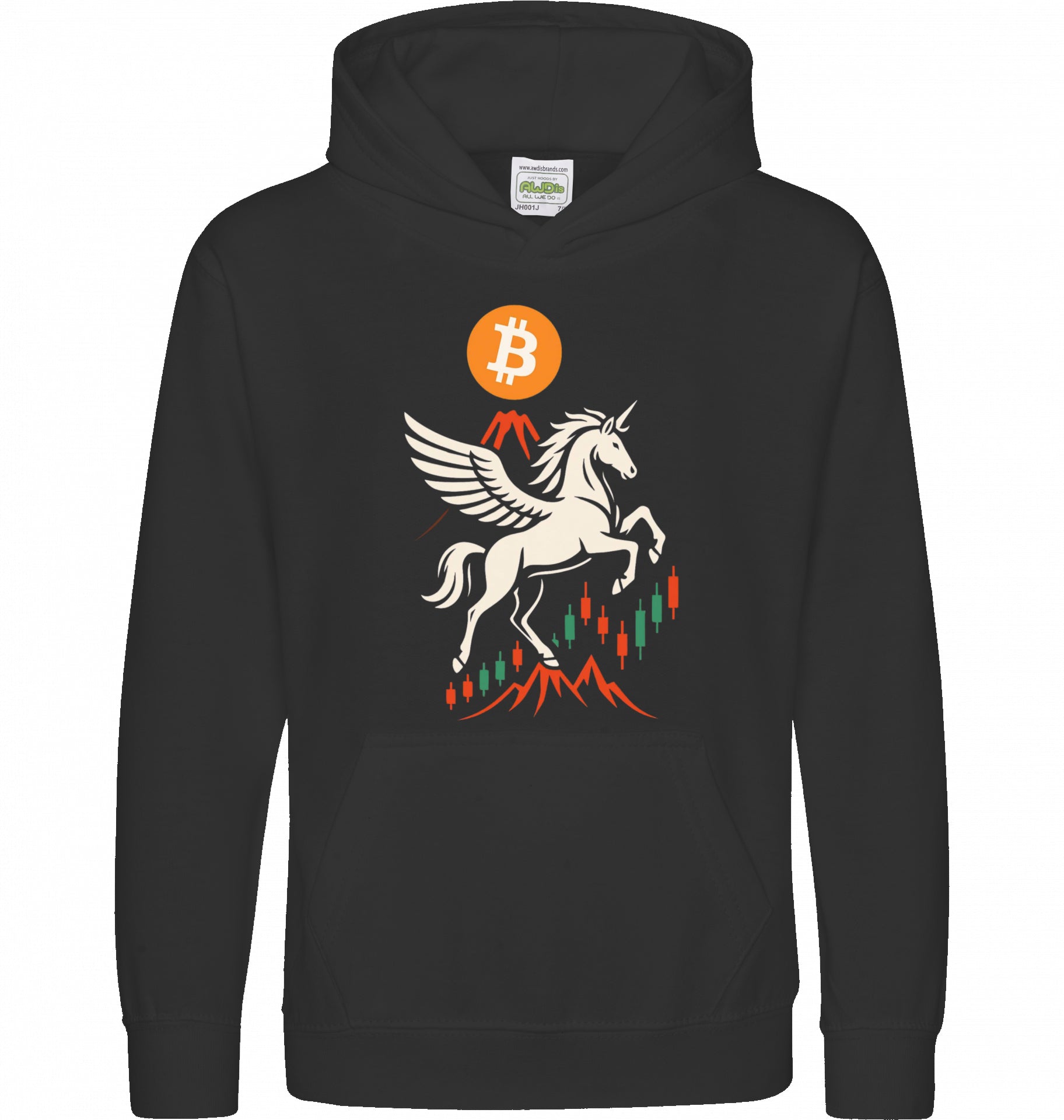 BTC Unicorn Kids Hoodie