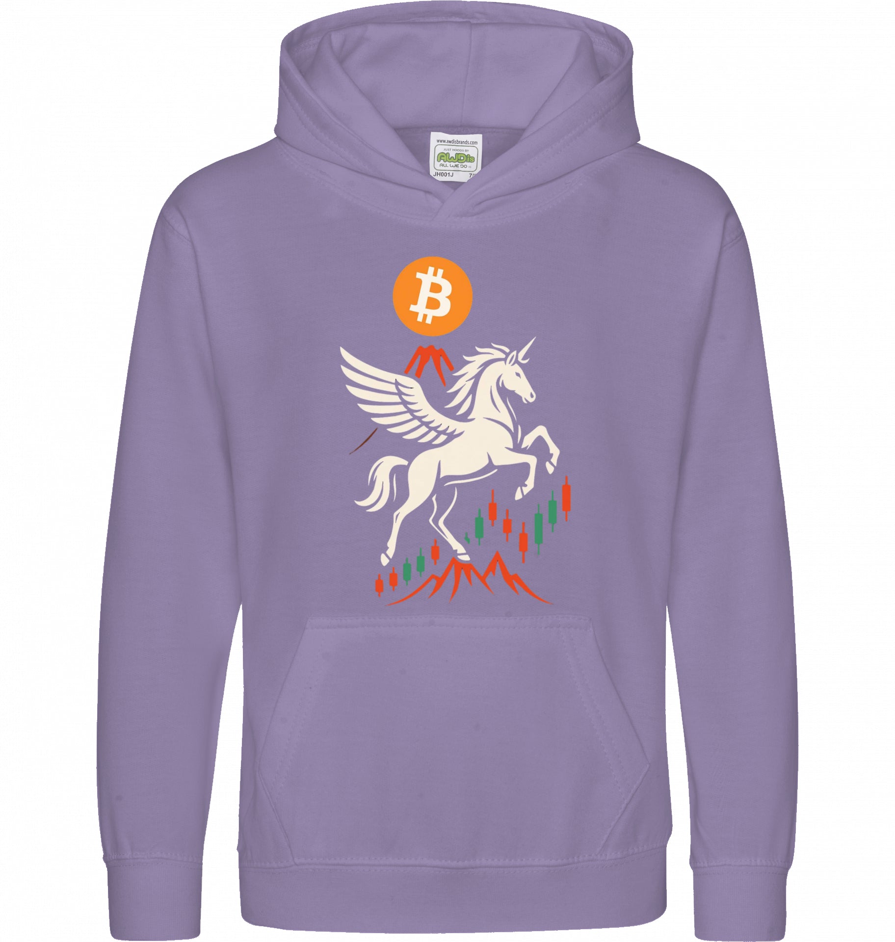 BTC Unicorn Kids Hoodie