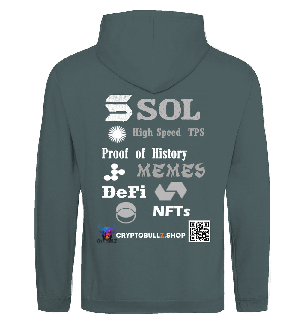 SOL Cryptobullz Hoodie beidseitig bedruckt