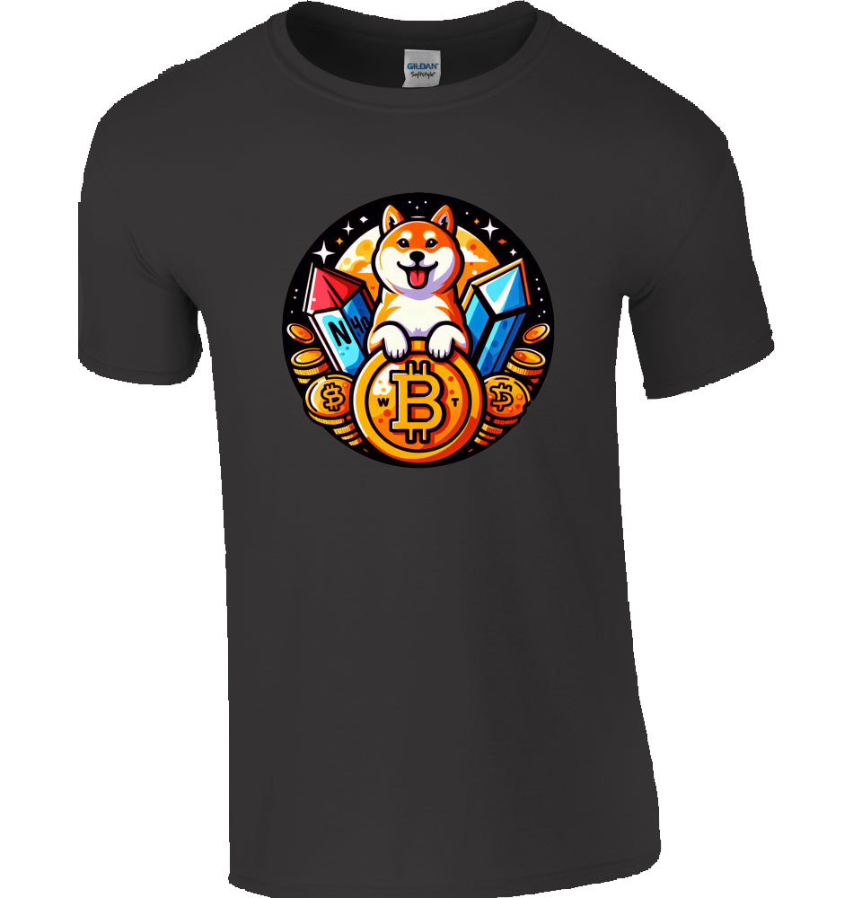 DOGE BTC Kids T-Shirt