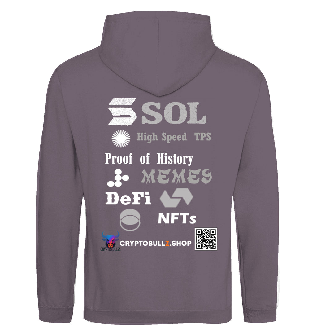 SOL Cryptobullz Hoodie beidseitig bedruckt