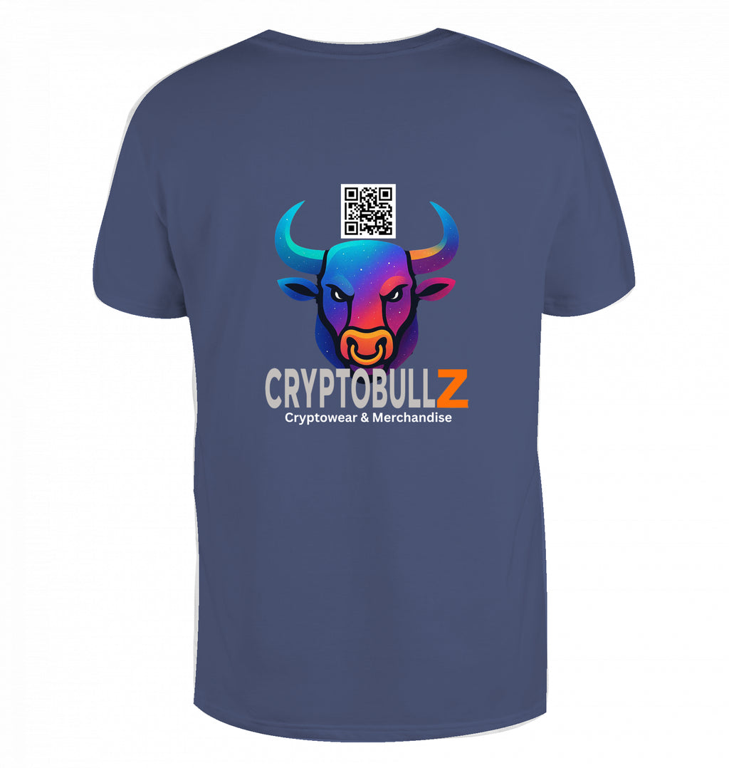 Crypto is Future Cryptobullz Edition beidsetig bedruckt T-Shirt