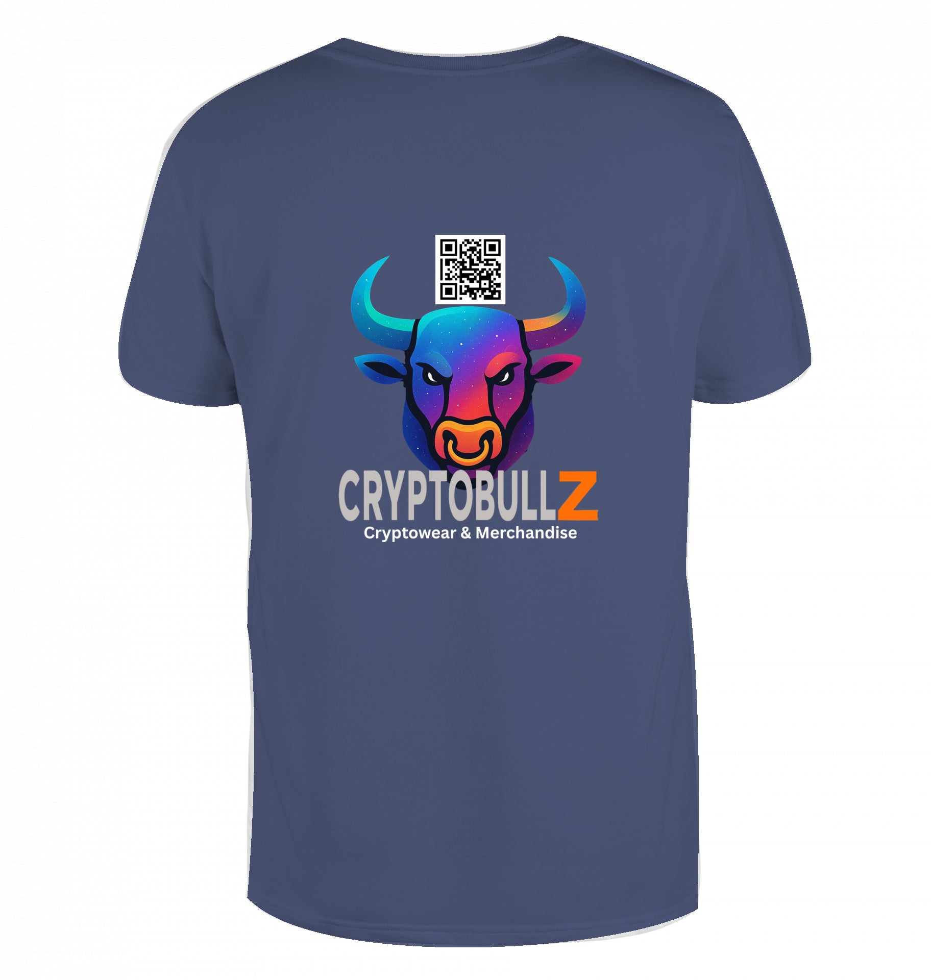 Crypto is Future Cryptobullz Edition beidsetig bedruckt T-Shirt
