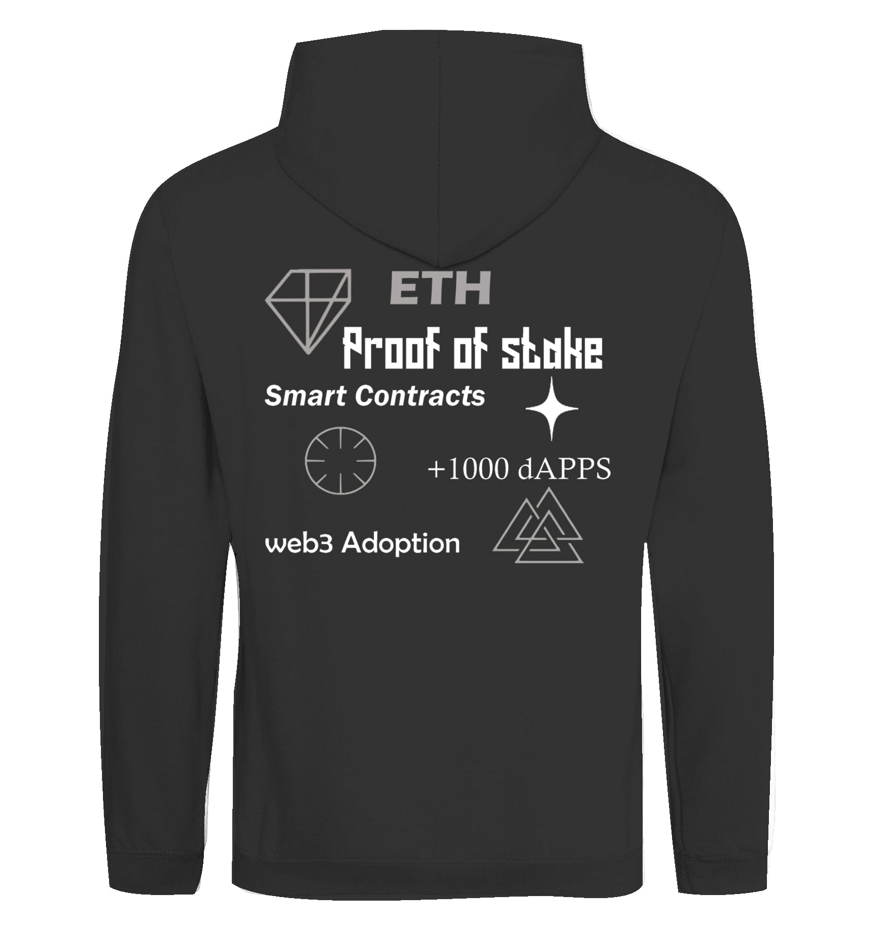 ETH Hoodie beidseitig bedruckt