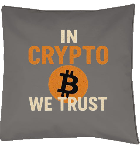 In Crypto we trust Kissen