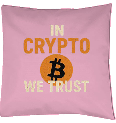 In Crypto we trust Kissen
