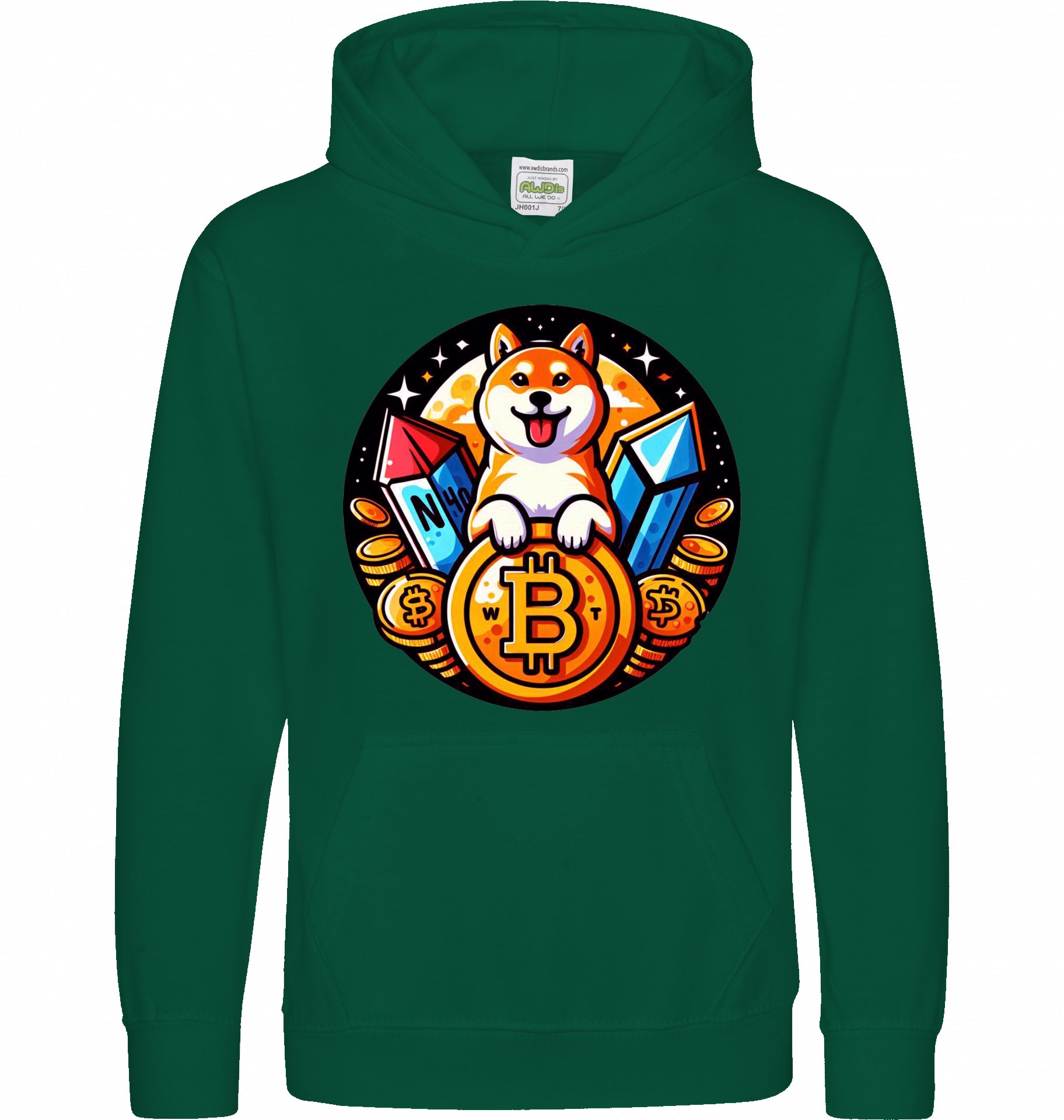 DOGE BTC Kids Hoodie