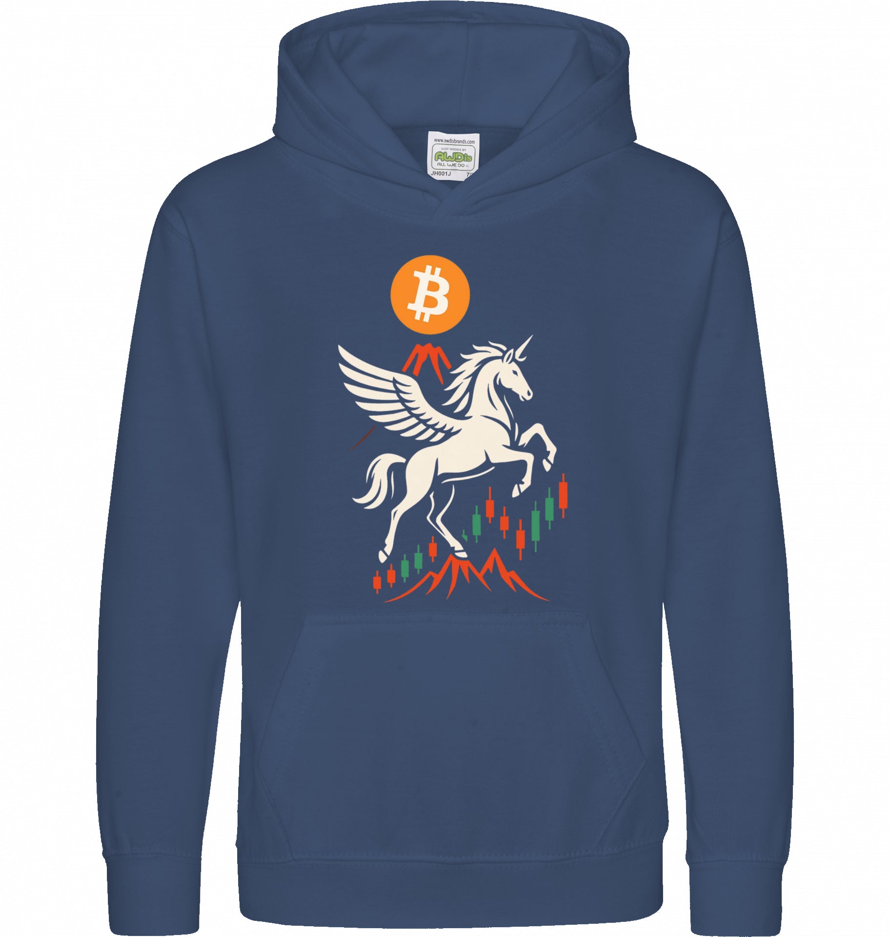 BTC Unicorn Kids Hoodie