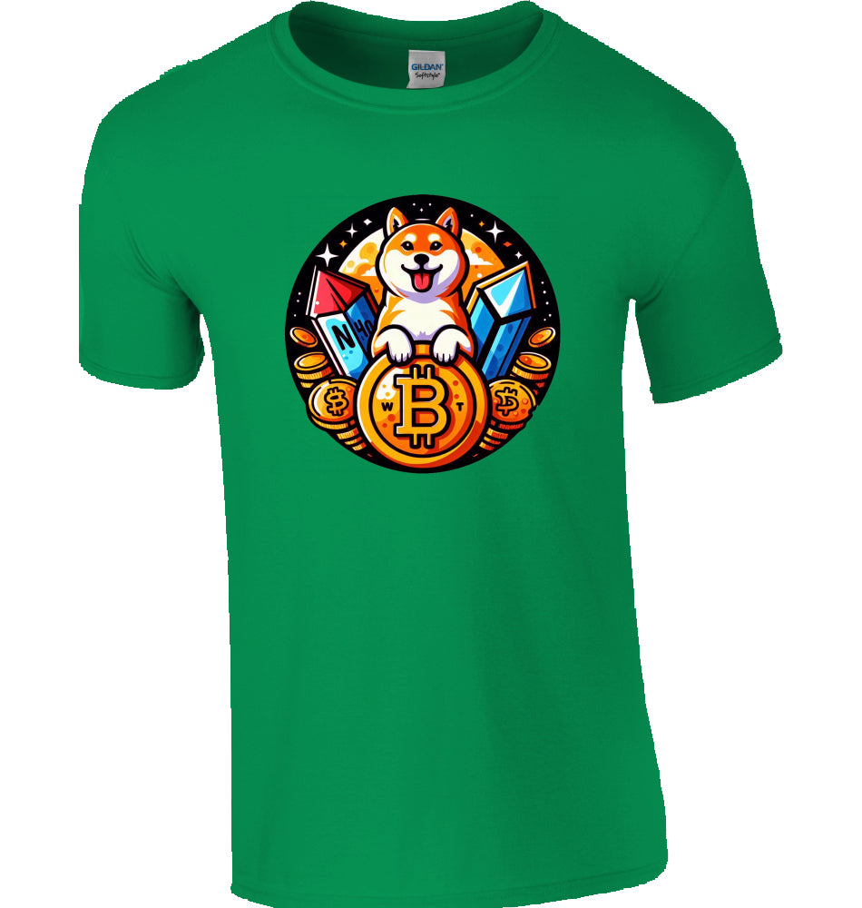 DOGE BTC Kids T-Shirt