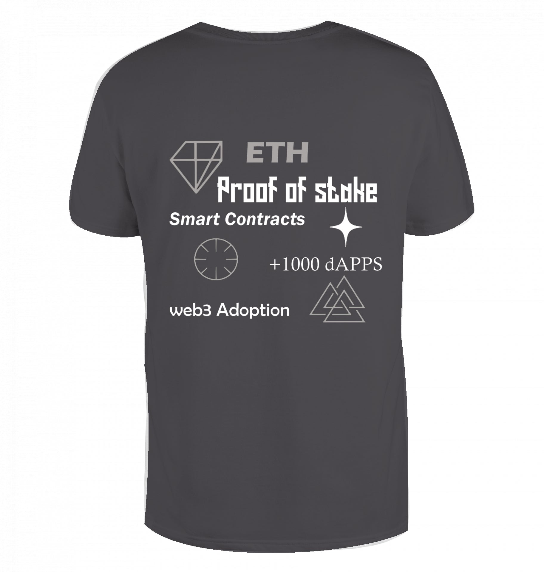 ETH T-Shirt beidseitig bedruckt