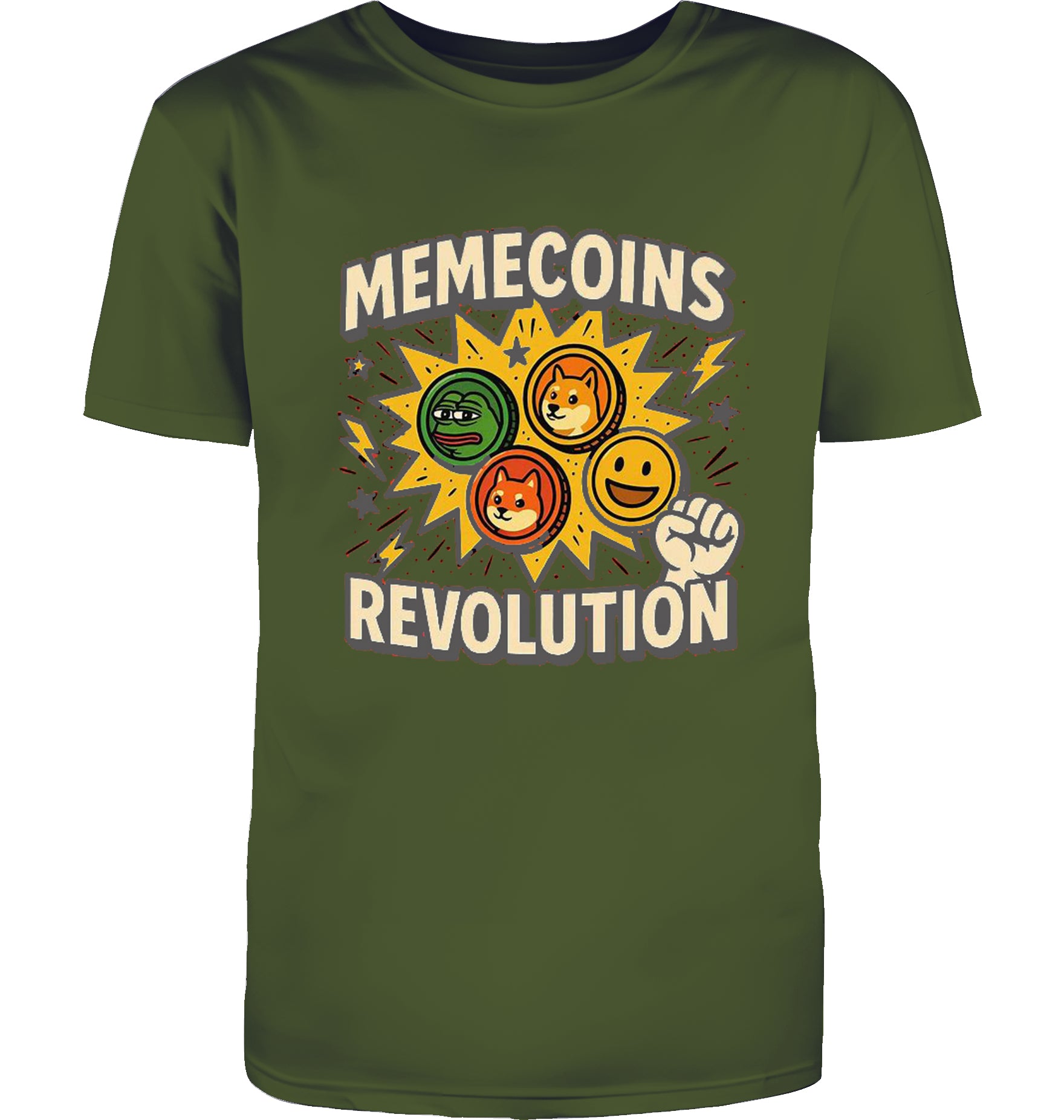 Memecoins Revolution T-Shirt