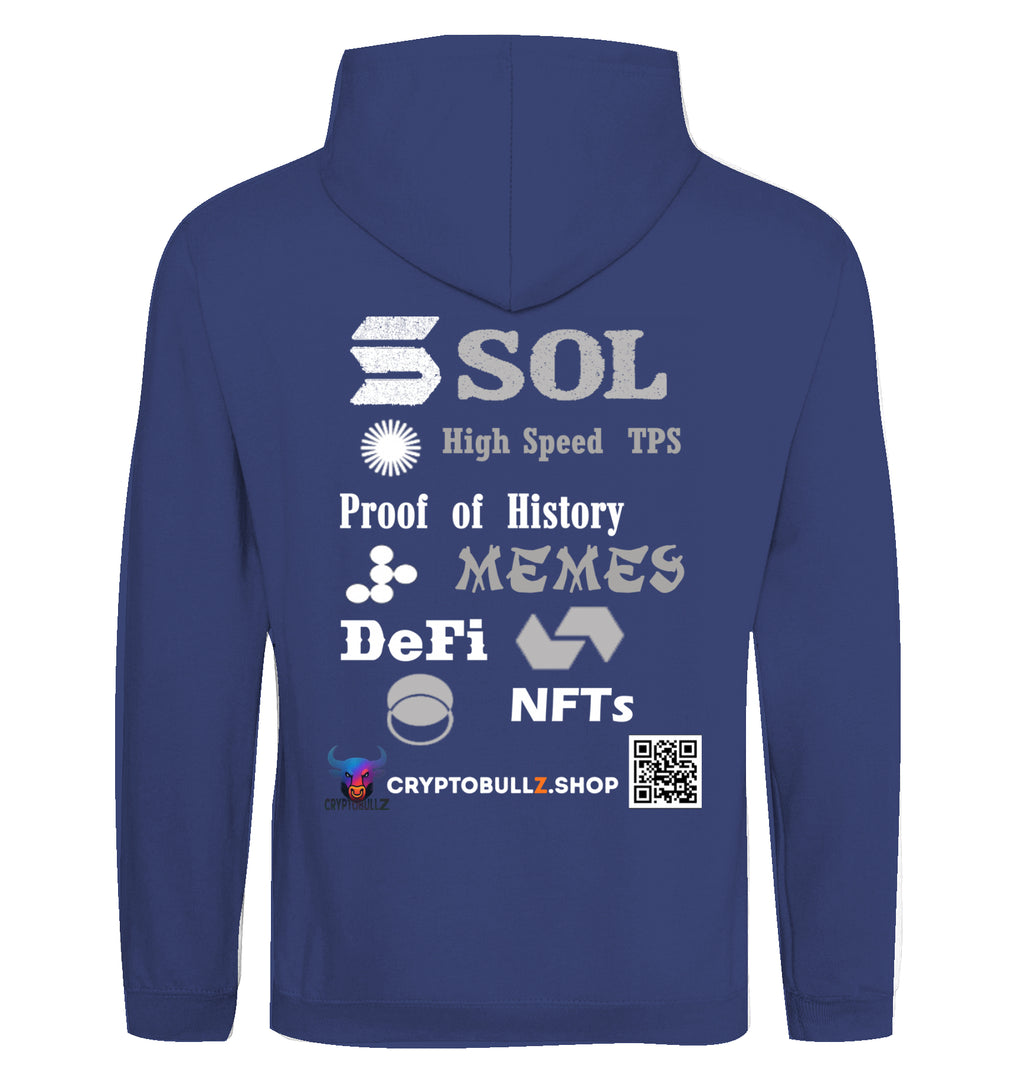 SOL Cryptobullz Hoodie beidseitig bedruckt