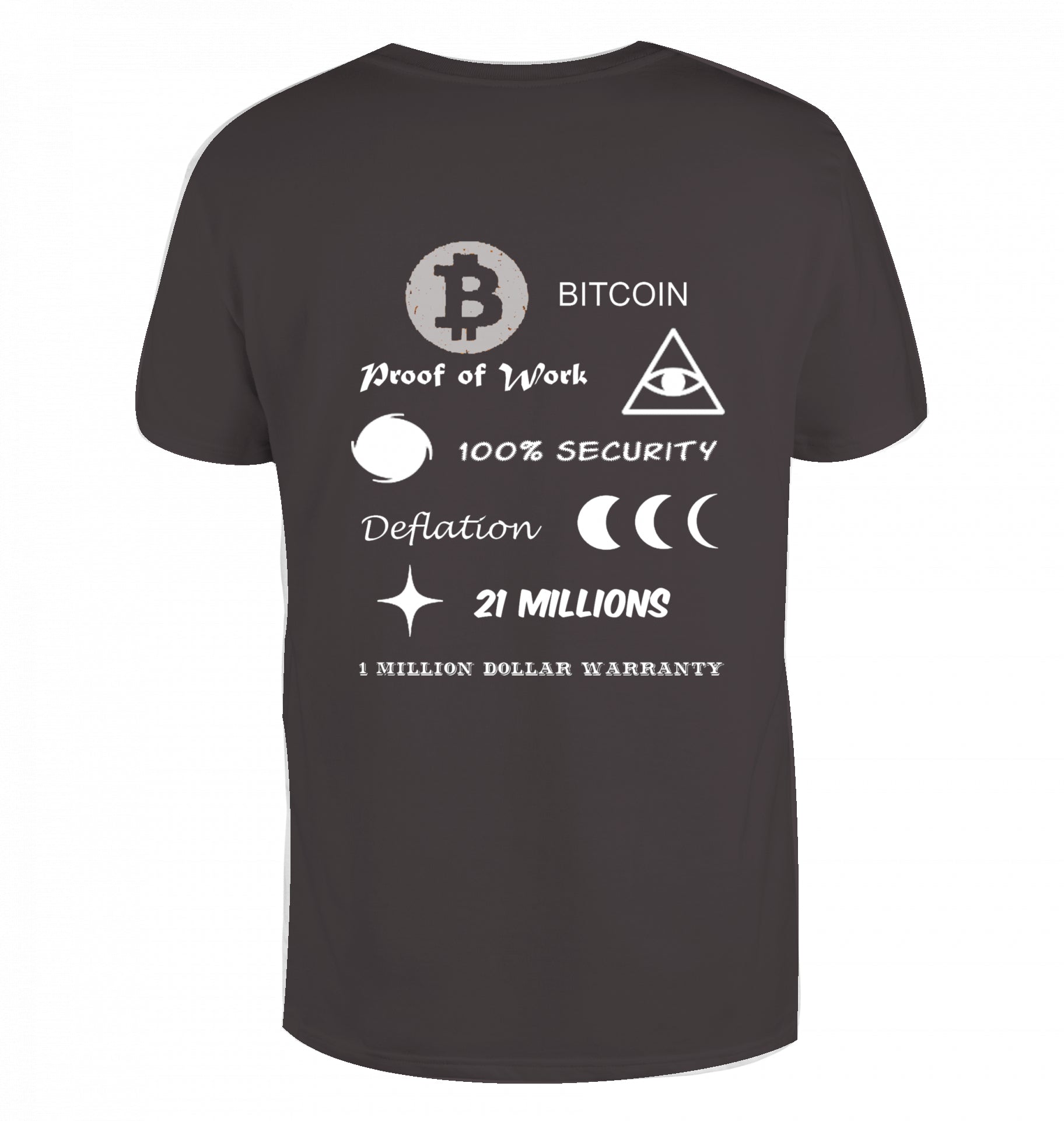 BTC T-Shirt beidseitig bedruckt
