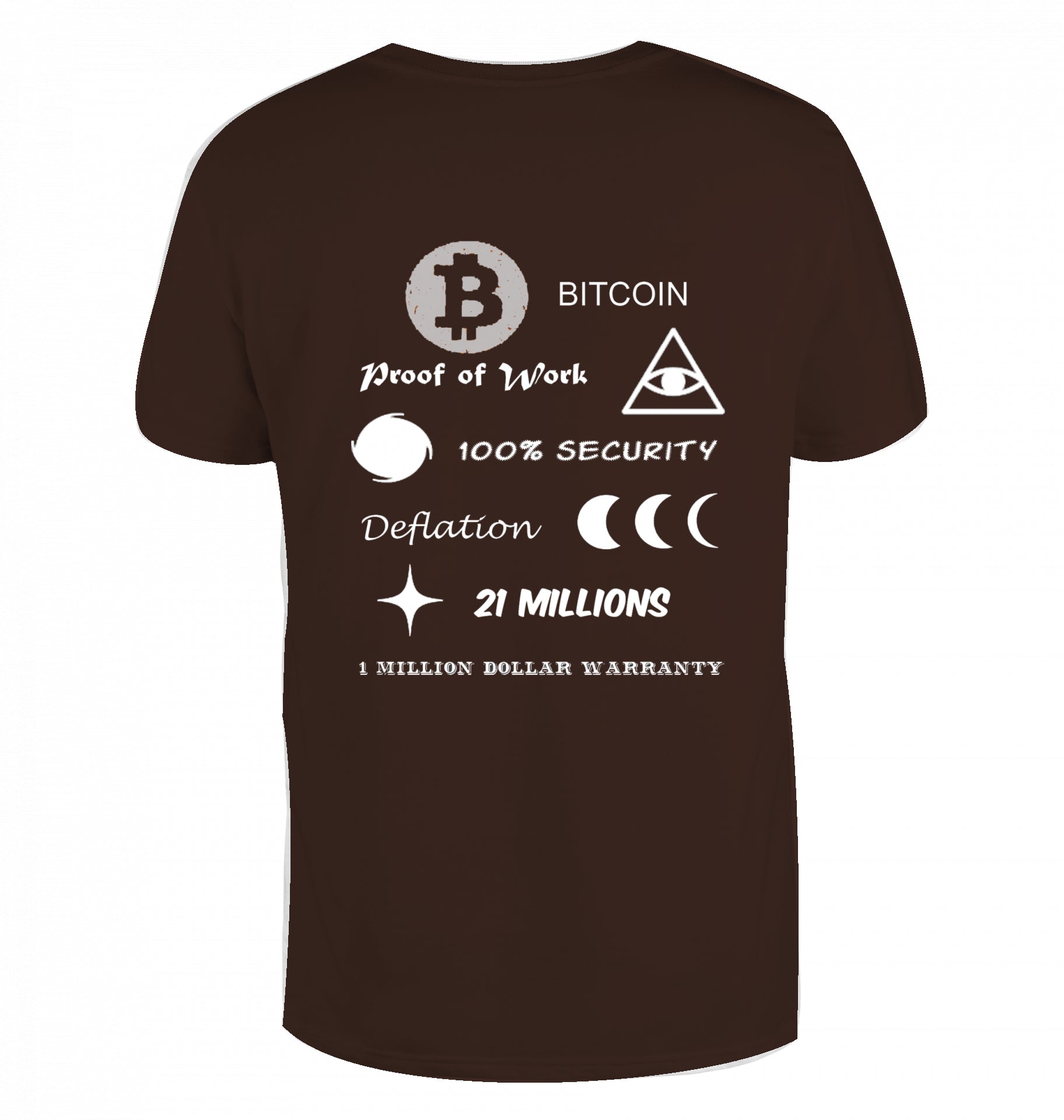 BTC T-Shirt beidseitig bedruckt
